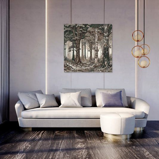 Enchanted Forest Whispers Canvas
