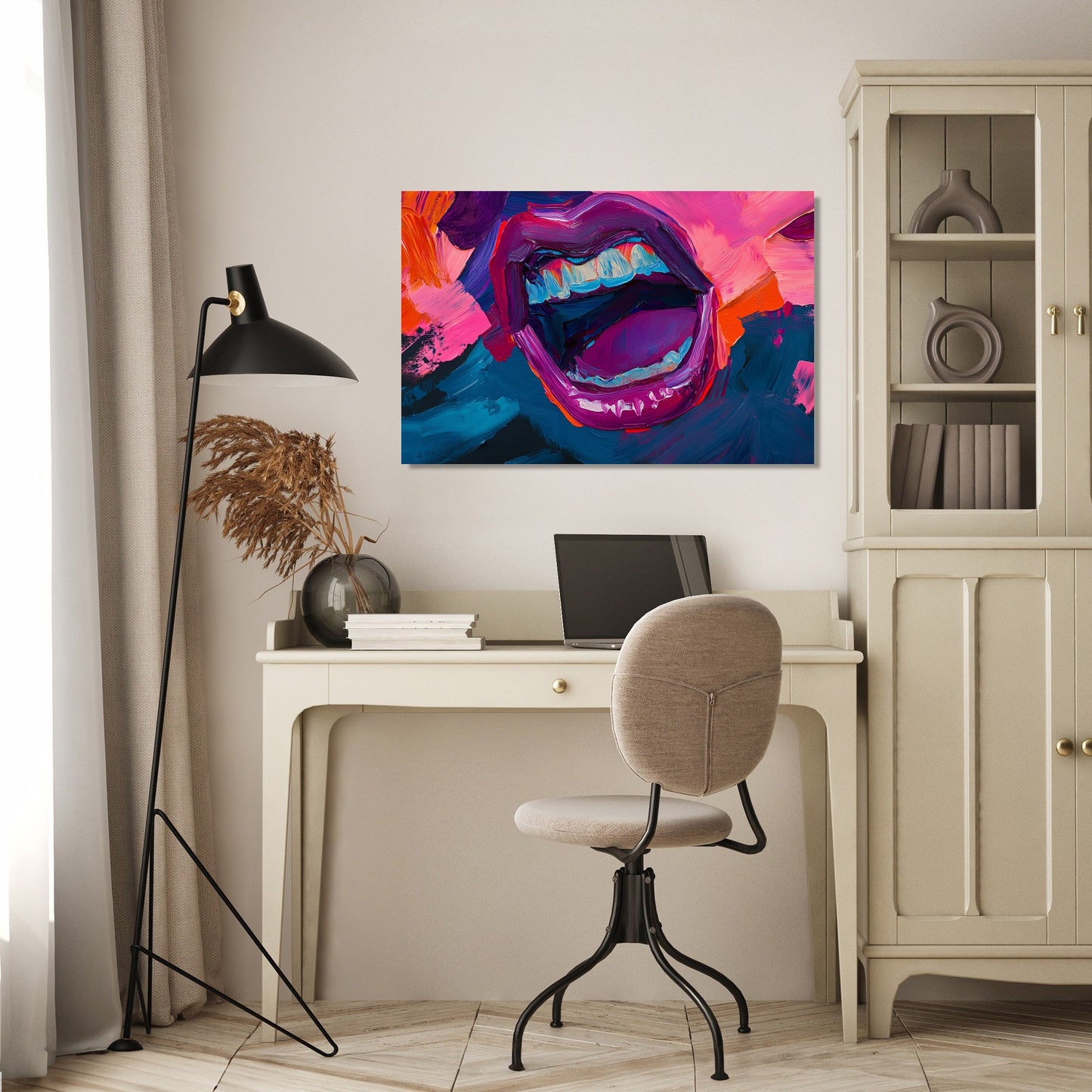 Silent Scream Canvas