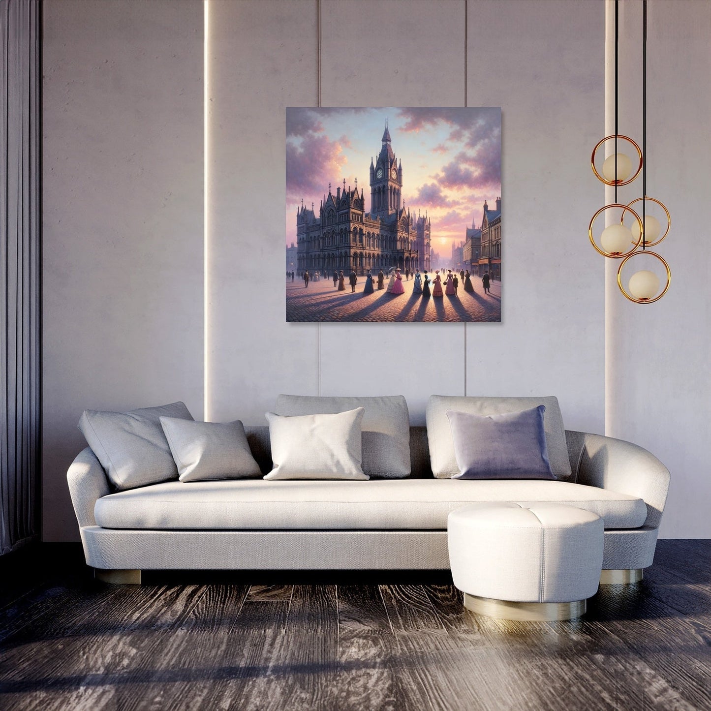 Rochdale's Victorian Splendor Canvas