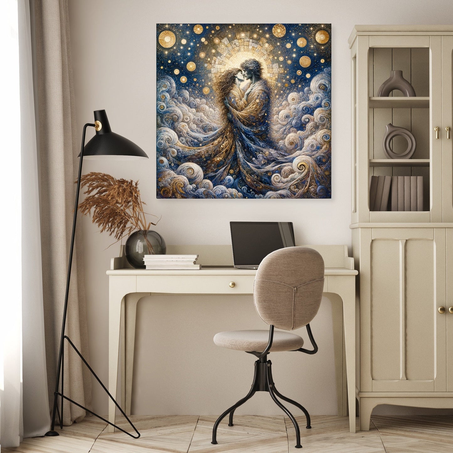 Starry Embrace Canvas