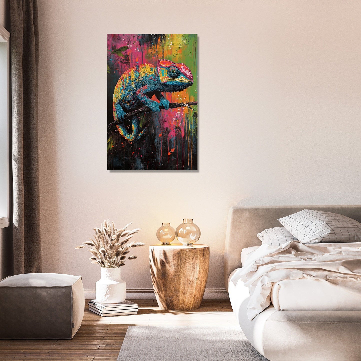 Chameleon Colour Dance Canvas