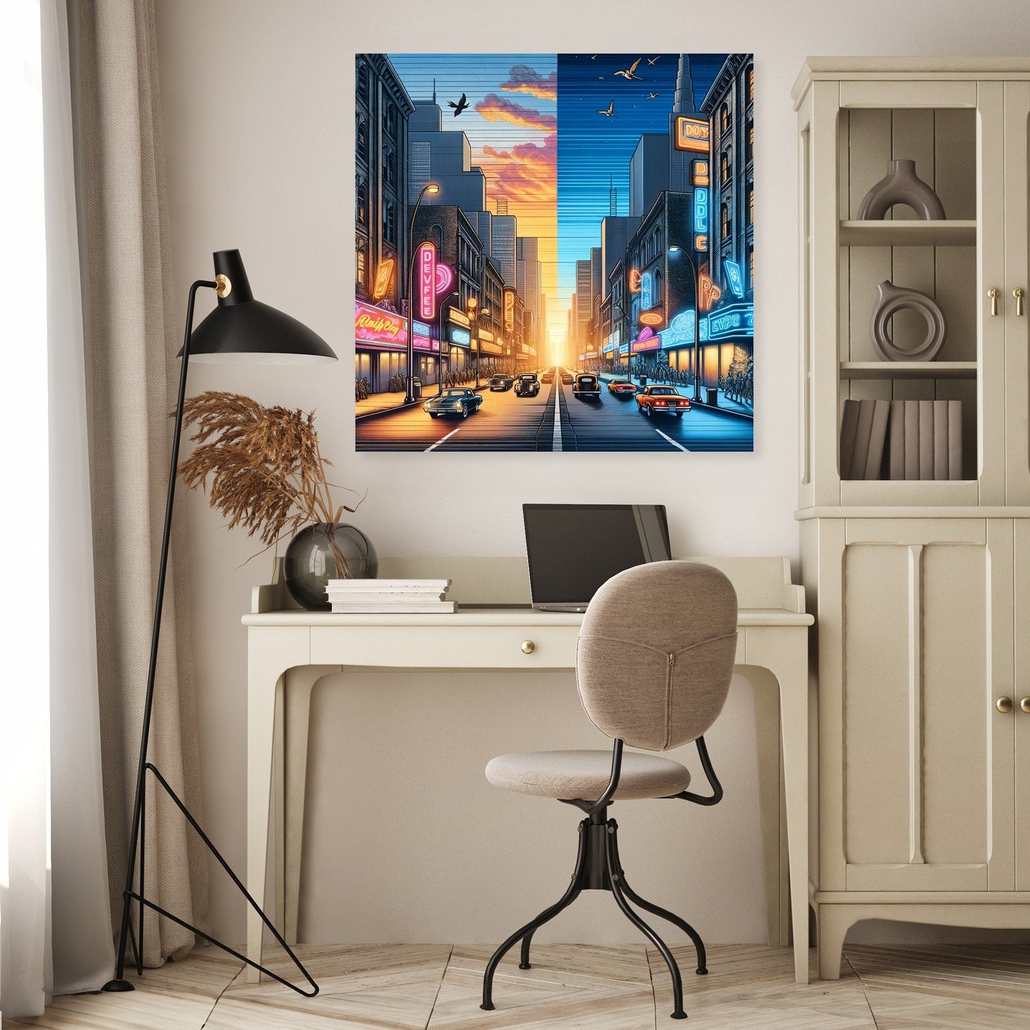 Metropolis Evolution Canvas