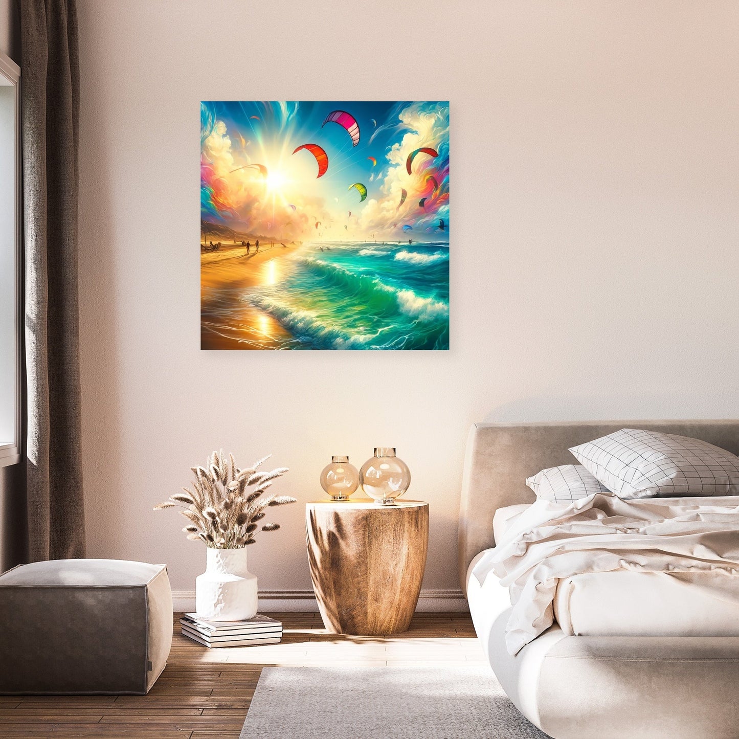 Summer Kitesurfing Bliss Canvas