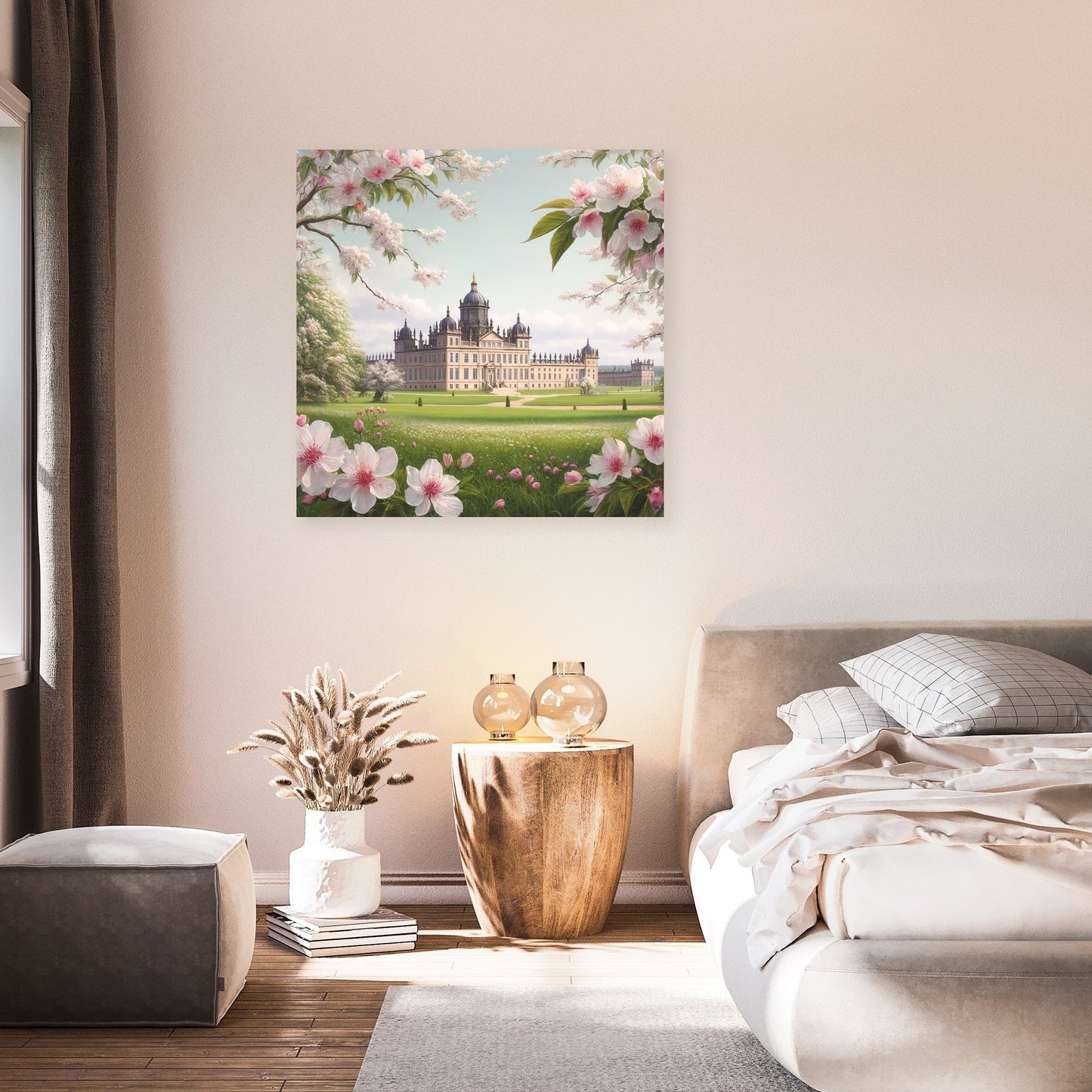 Spring at Castle Howard Canvas