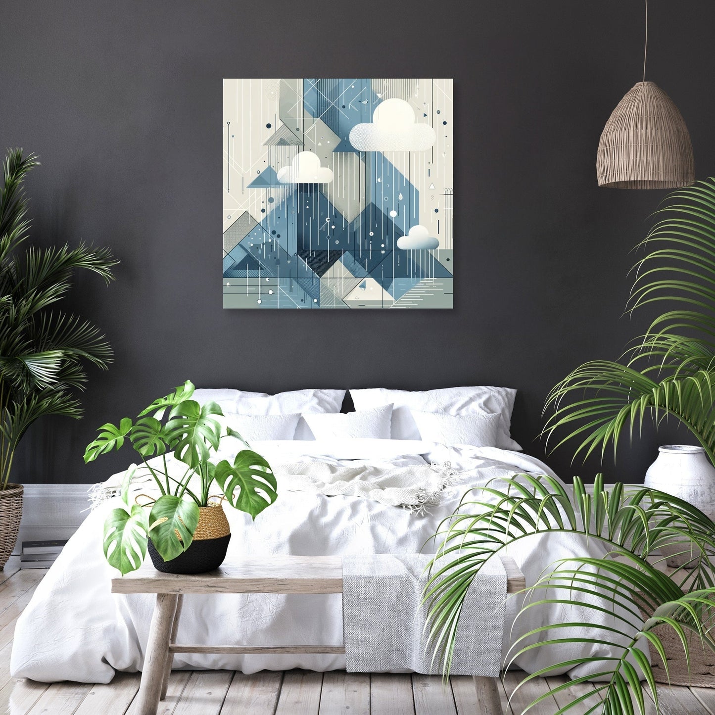 Rainfall Serenity Canvas
