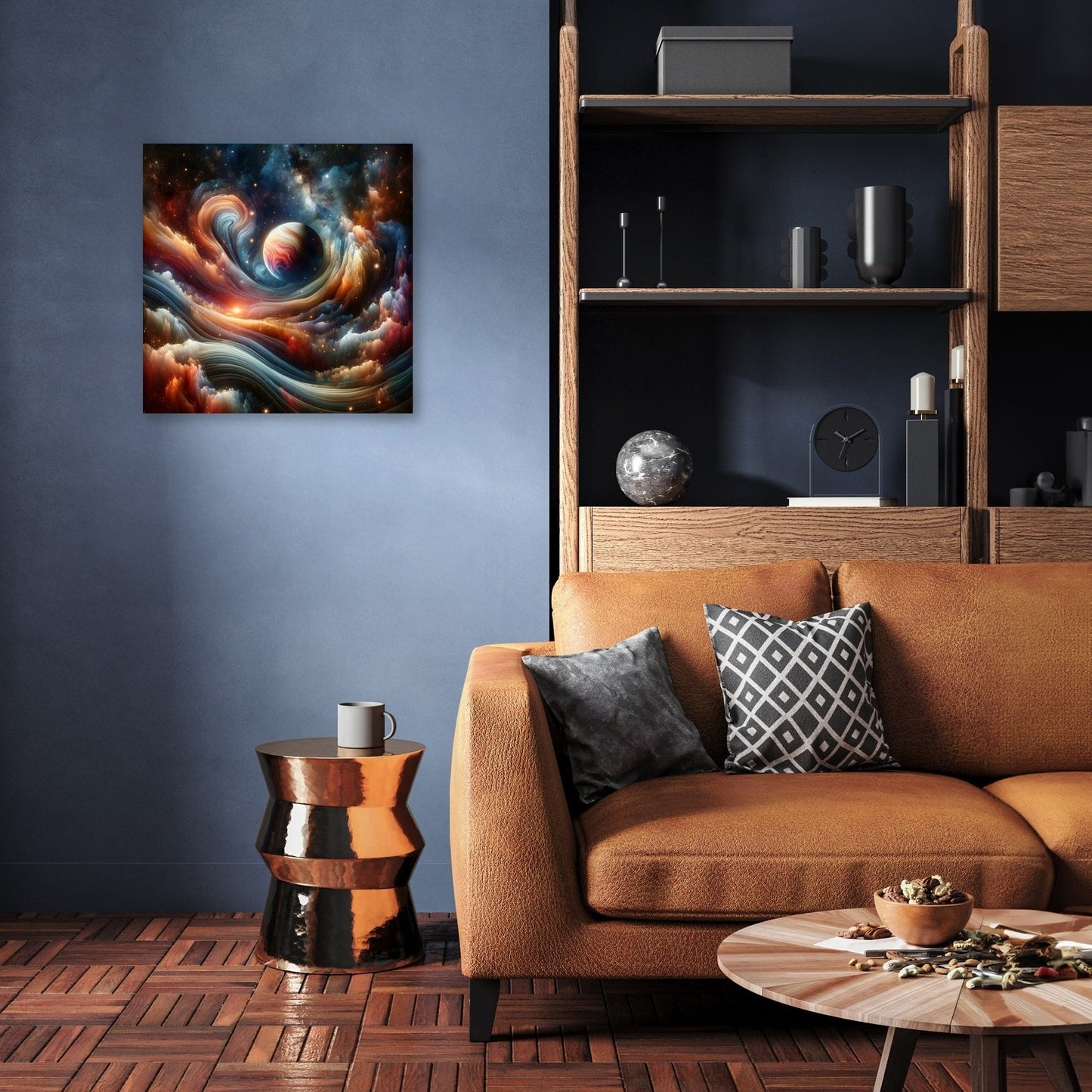 Abstracted Cosmos Canvas