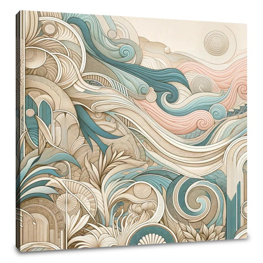 Seascape Whispers Mural Canvas