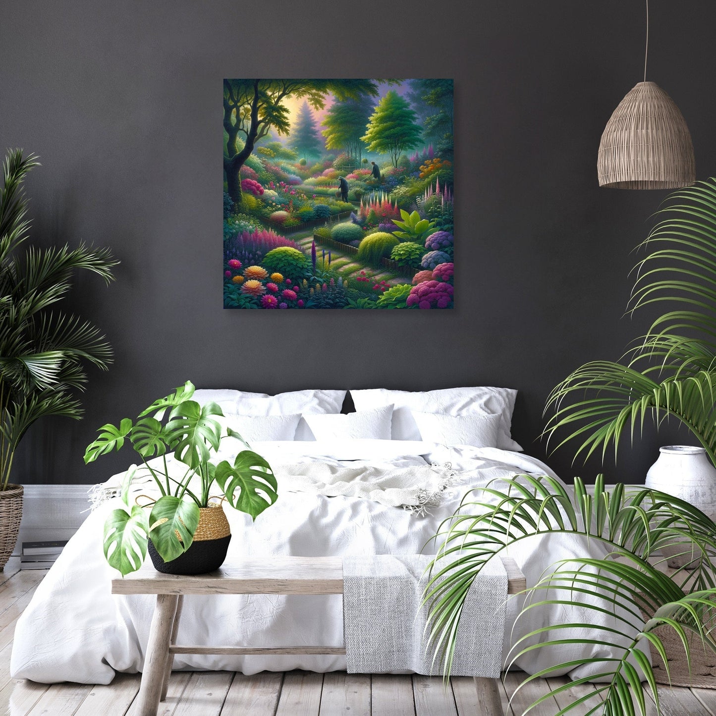 Dawn Garden Canvas