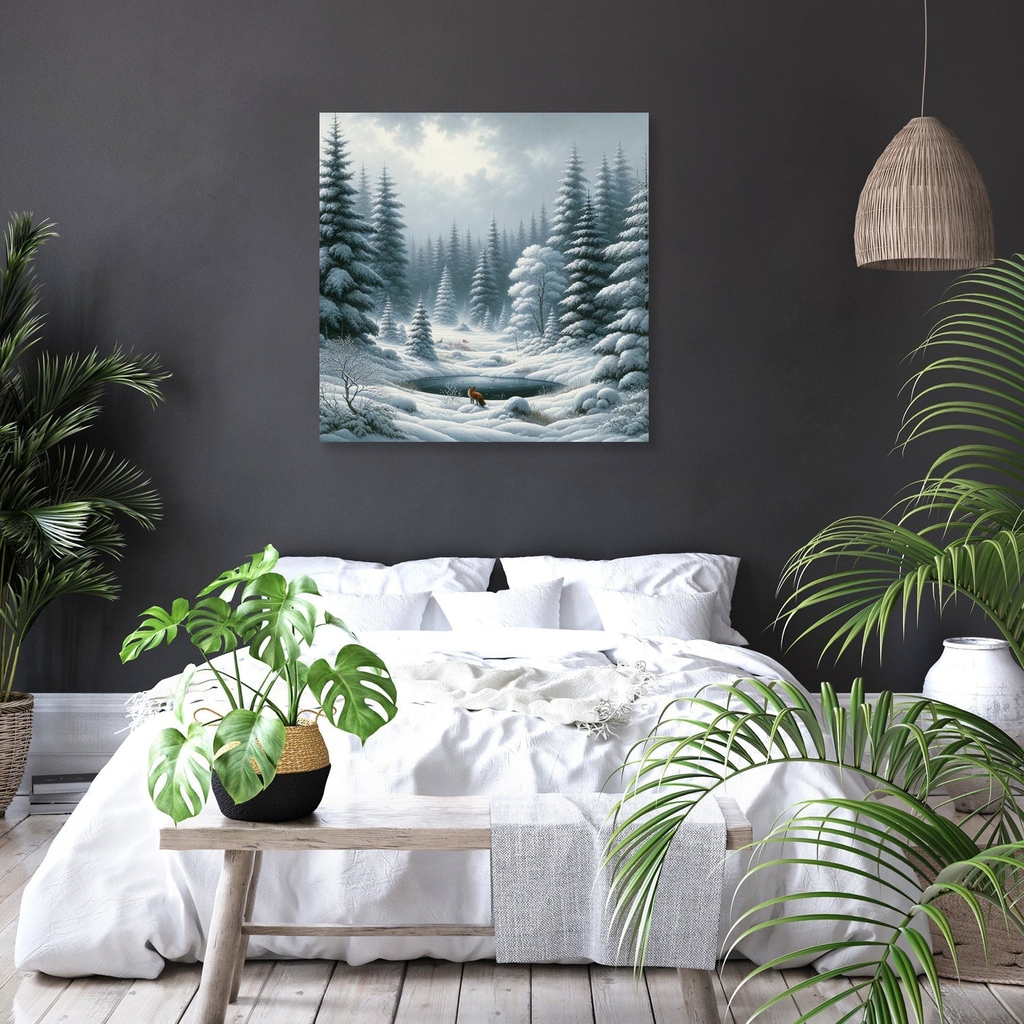 Winter's Whisper Canvas