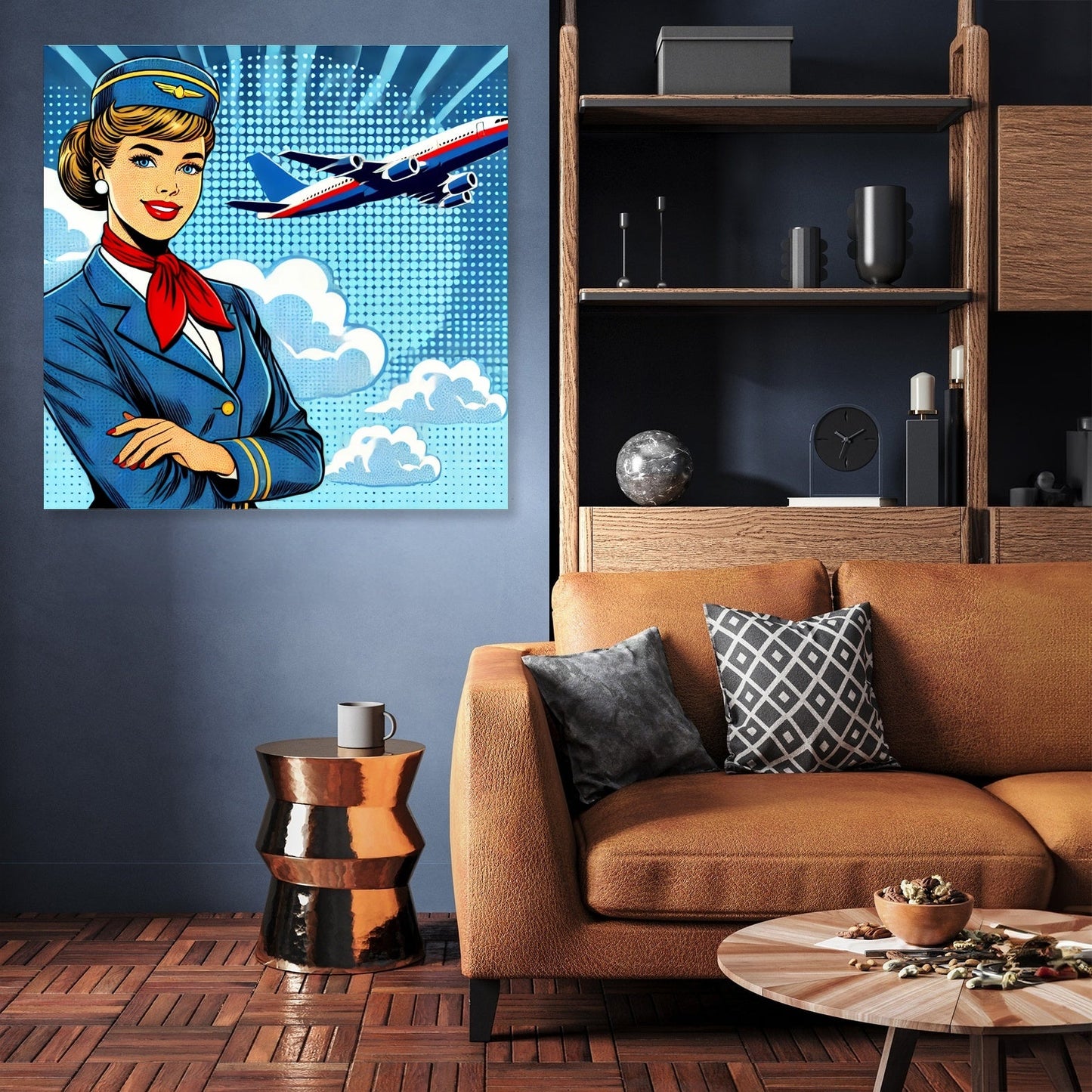 Skyward Elegance Canvas