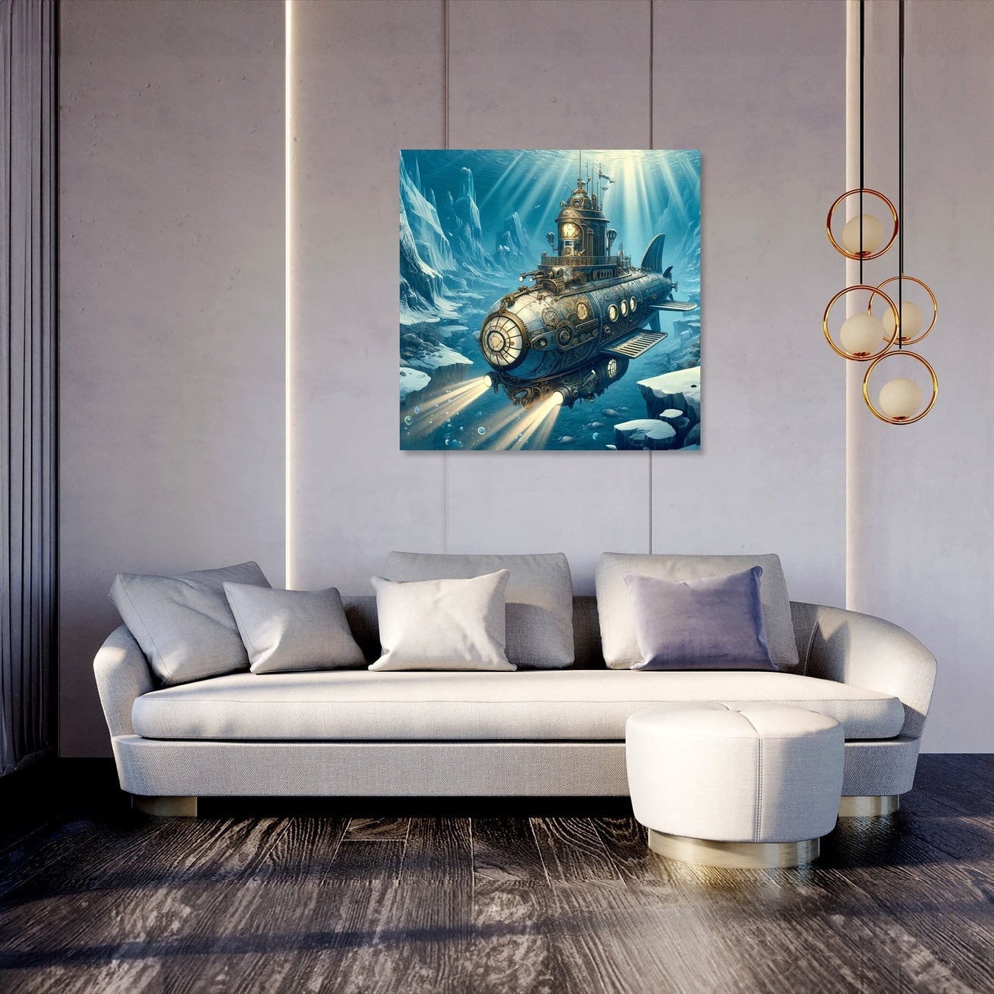 Victorian Depths Canvas
