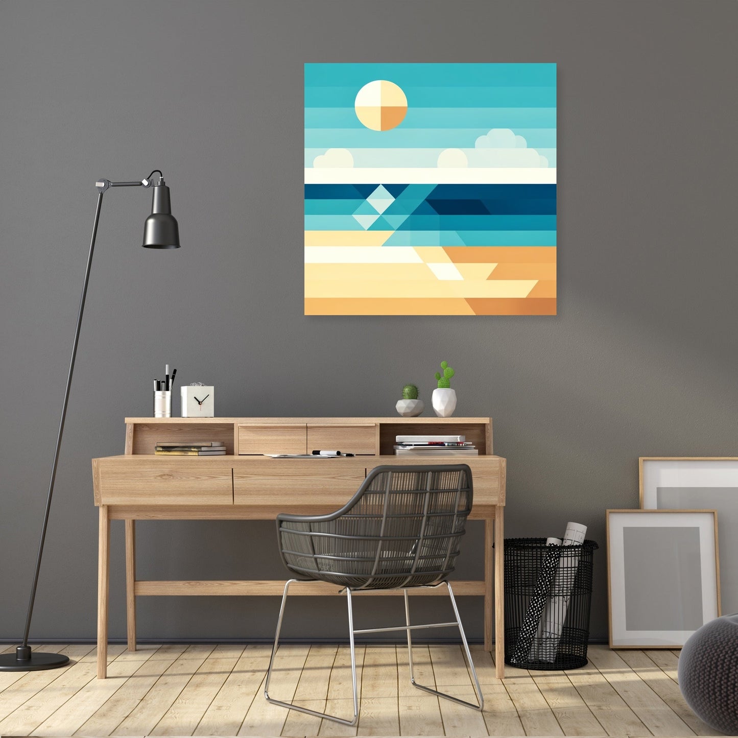 Coastal Calm Canvas