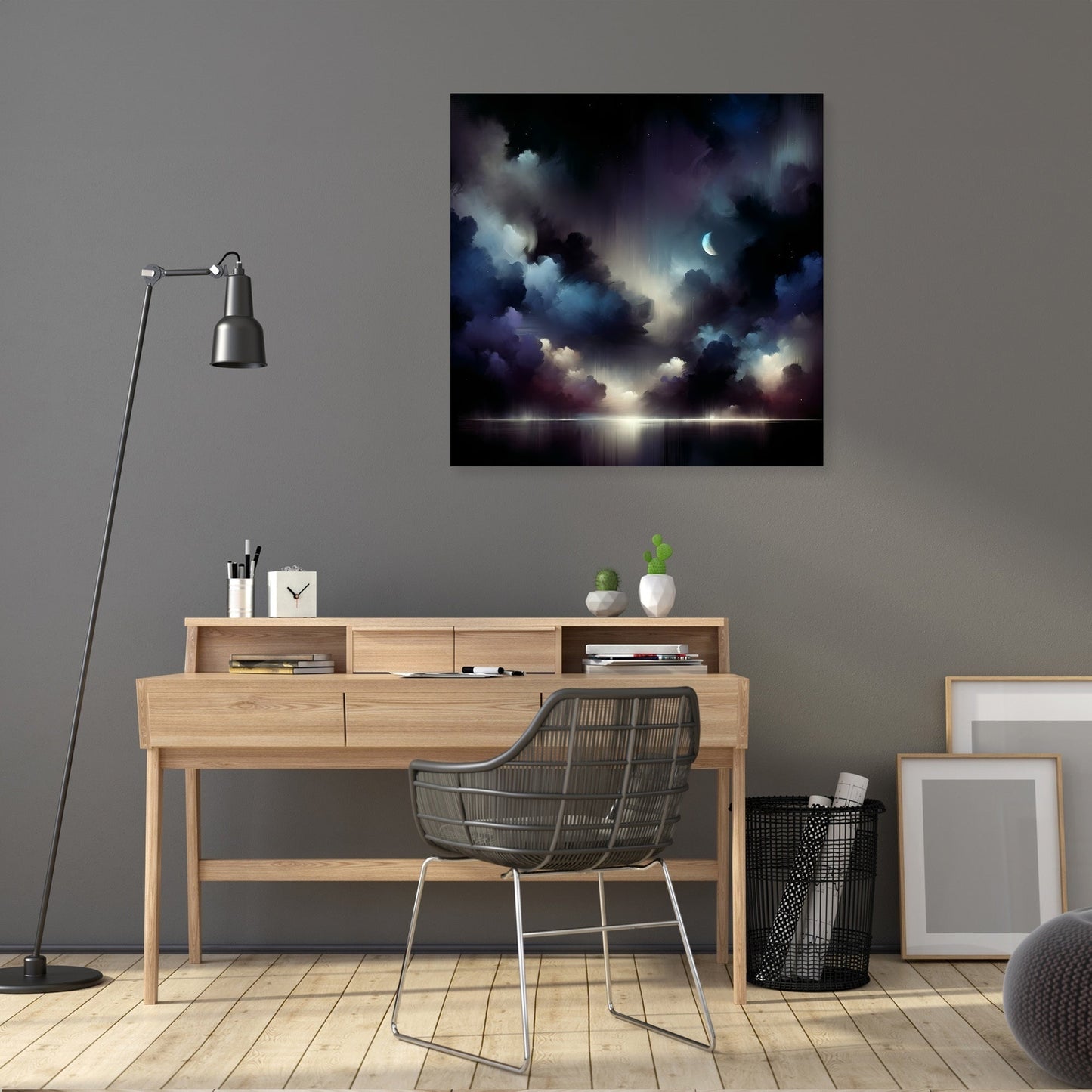Nocturnal Contemplation Canvas