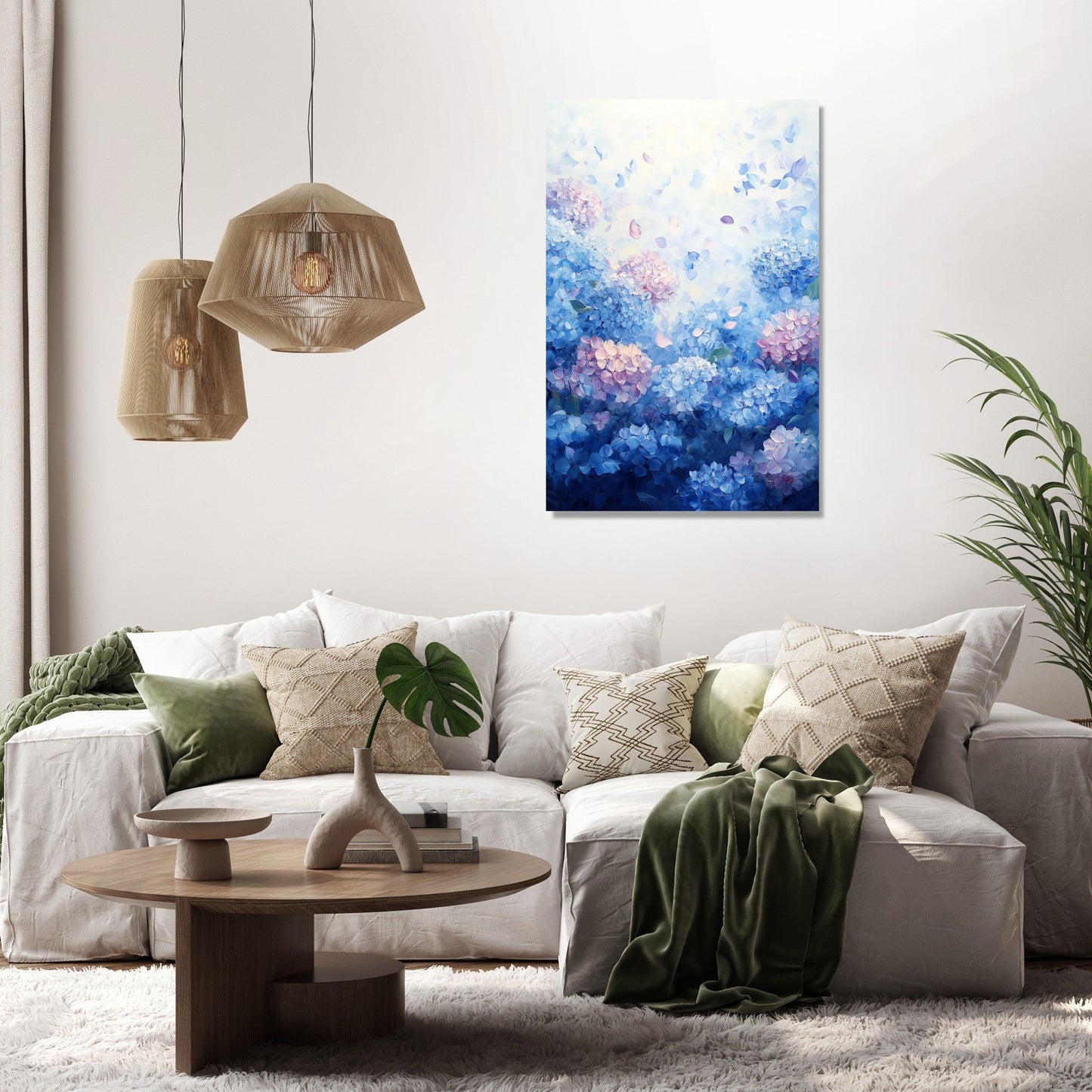 Hydrangea Dreams Canvas