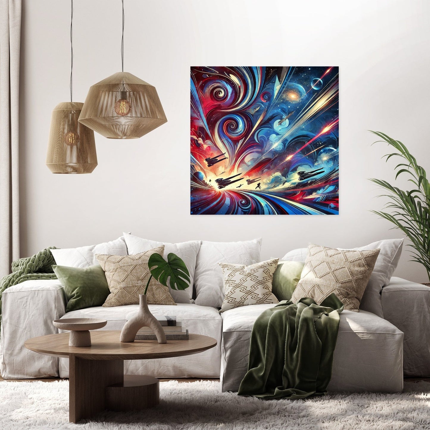 Galactic Chaos Canvas