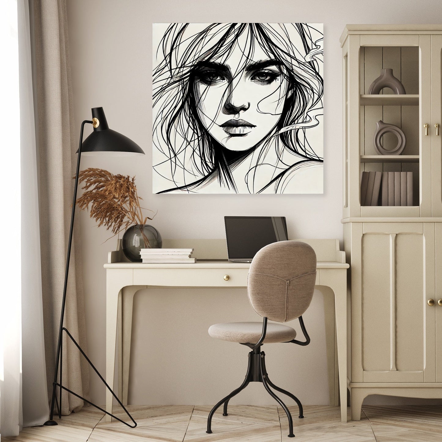 Wind-Swept Elegance Canvas