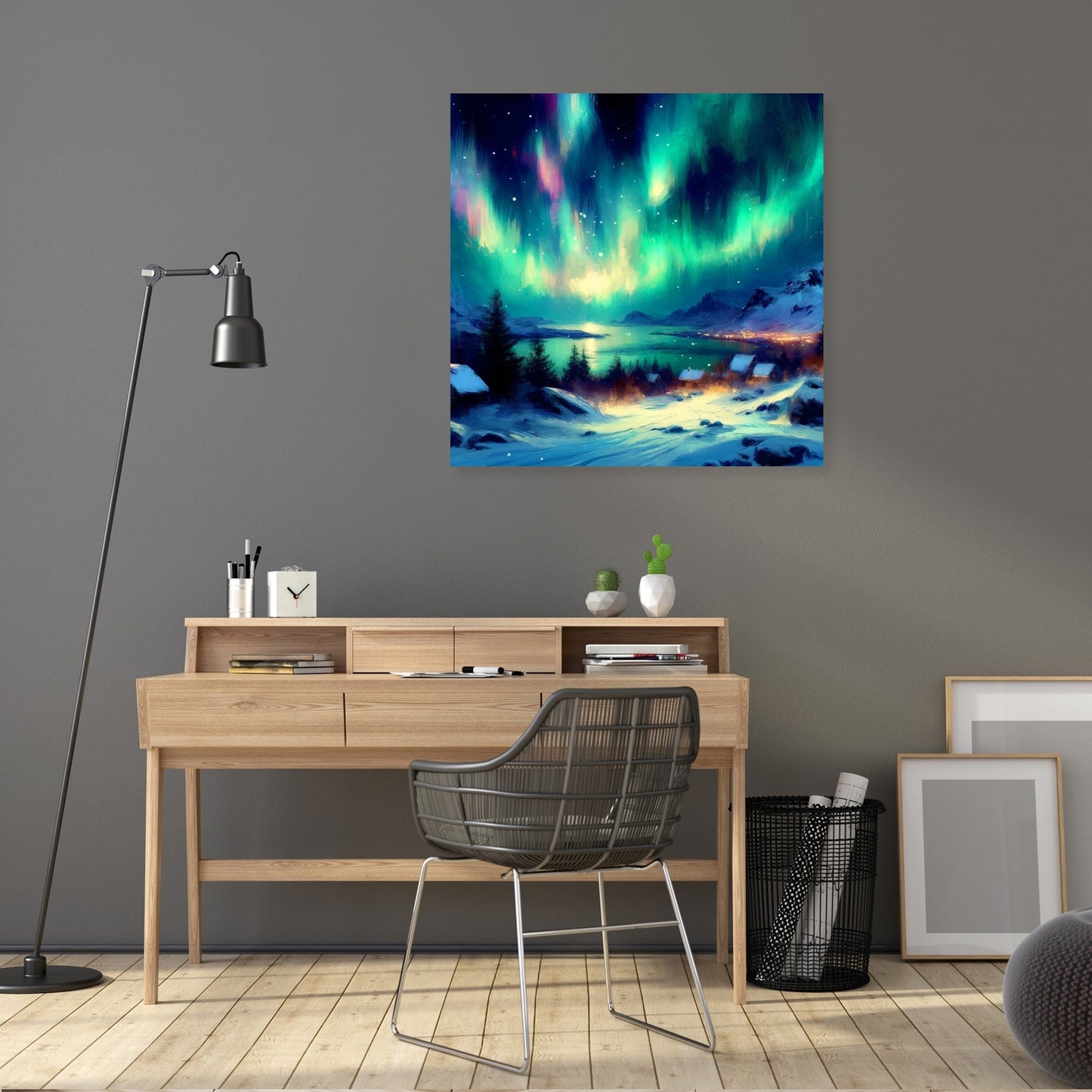 Northern Lights Magic Canvas