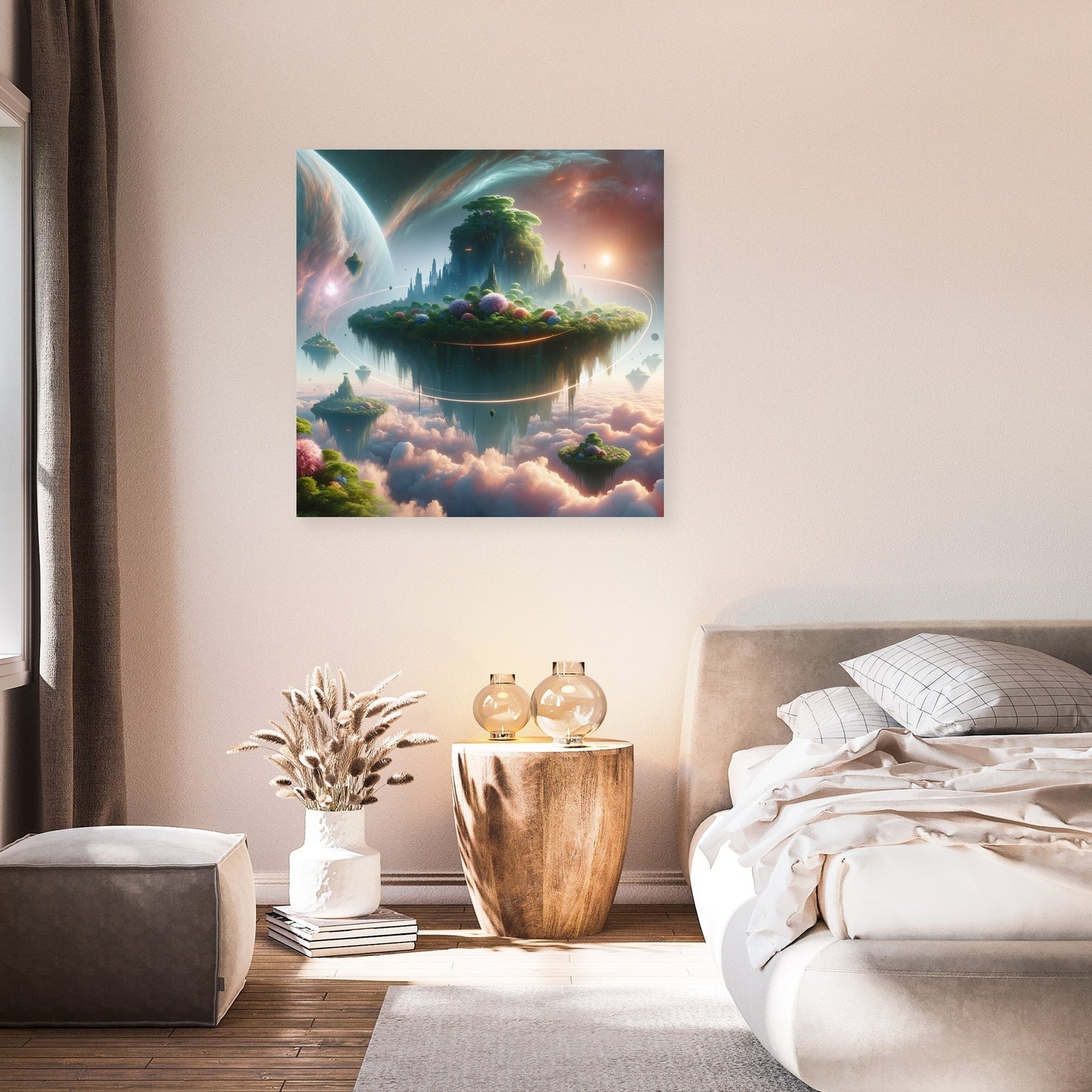 Floating Oasis Canvas