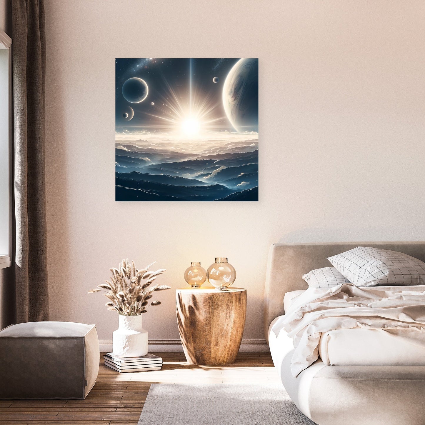 Planetary Vista Canvas