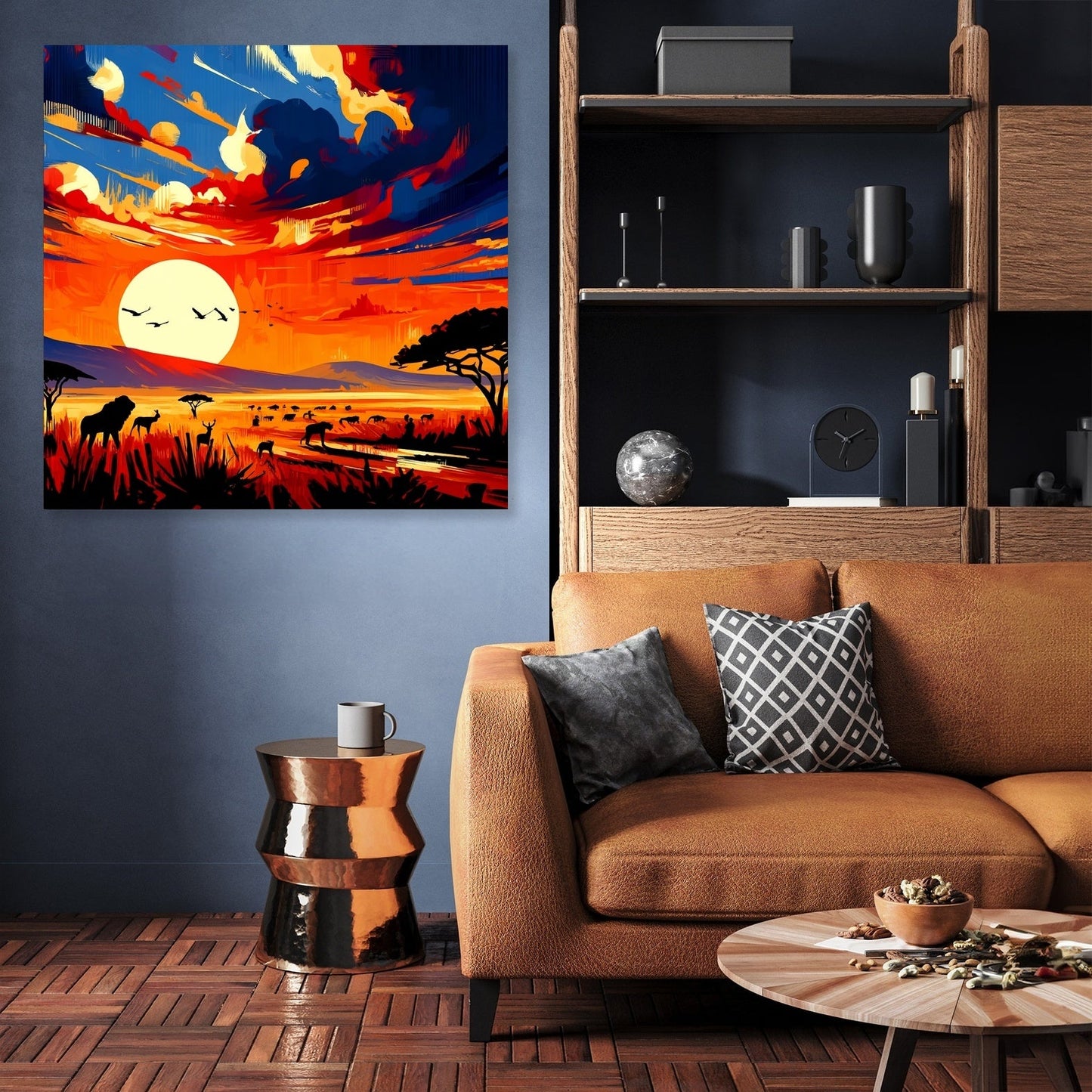 Serengeti Sunrise Canvas