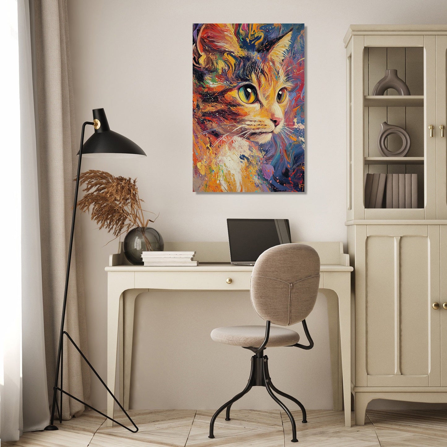 Whiskered Wonder Canvas