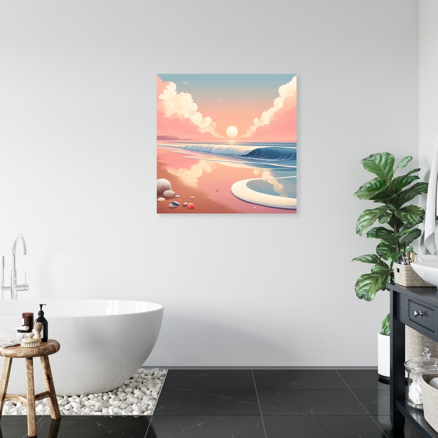 Sunrise Beach Canvas
