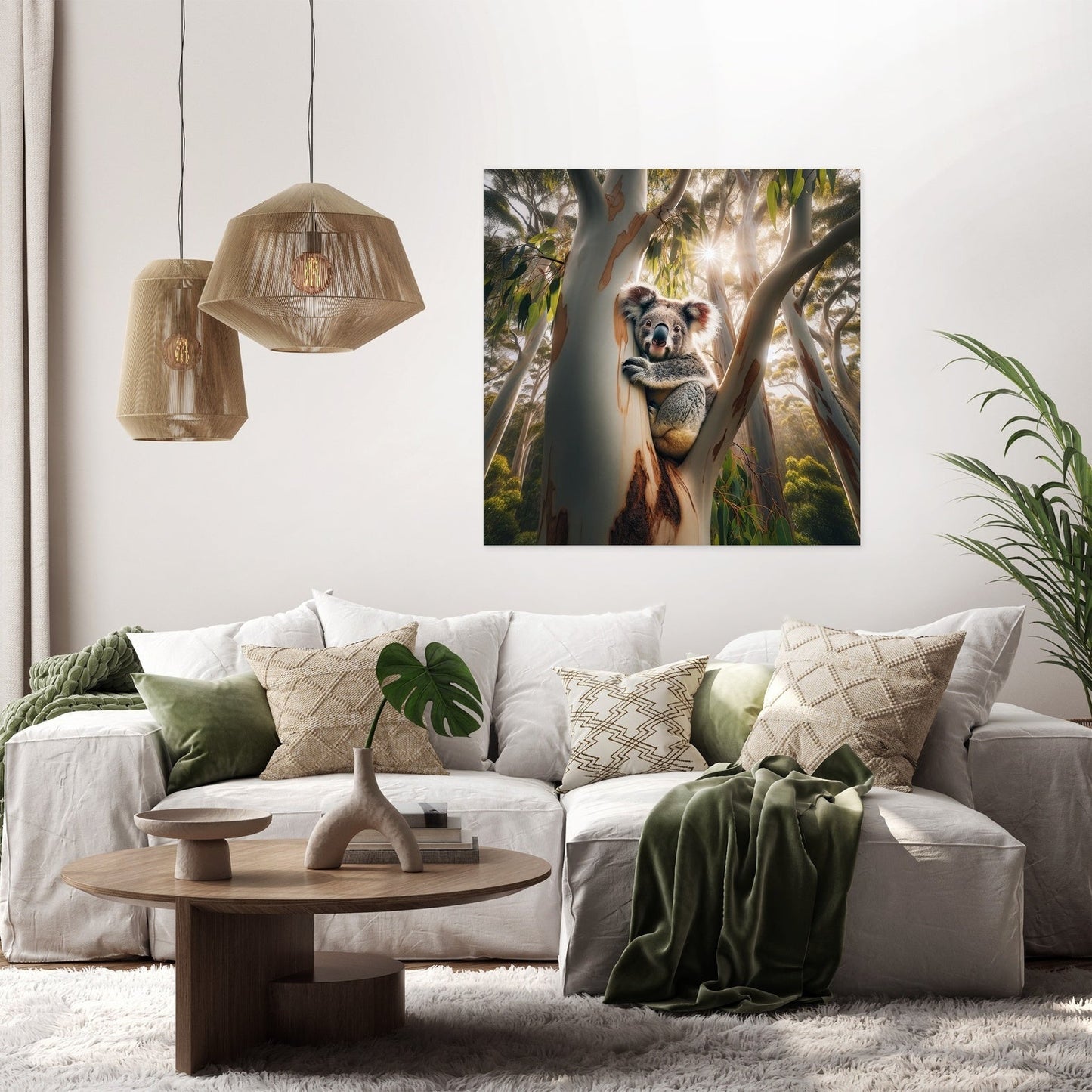 Koala Tranquility Canvas