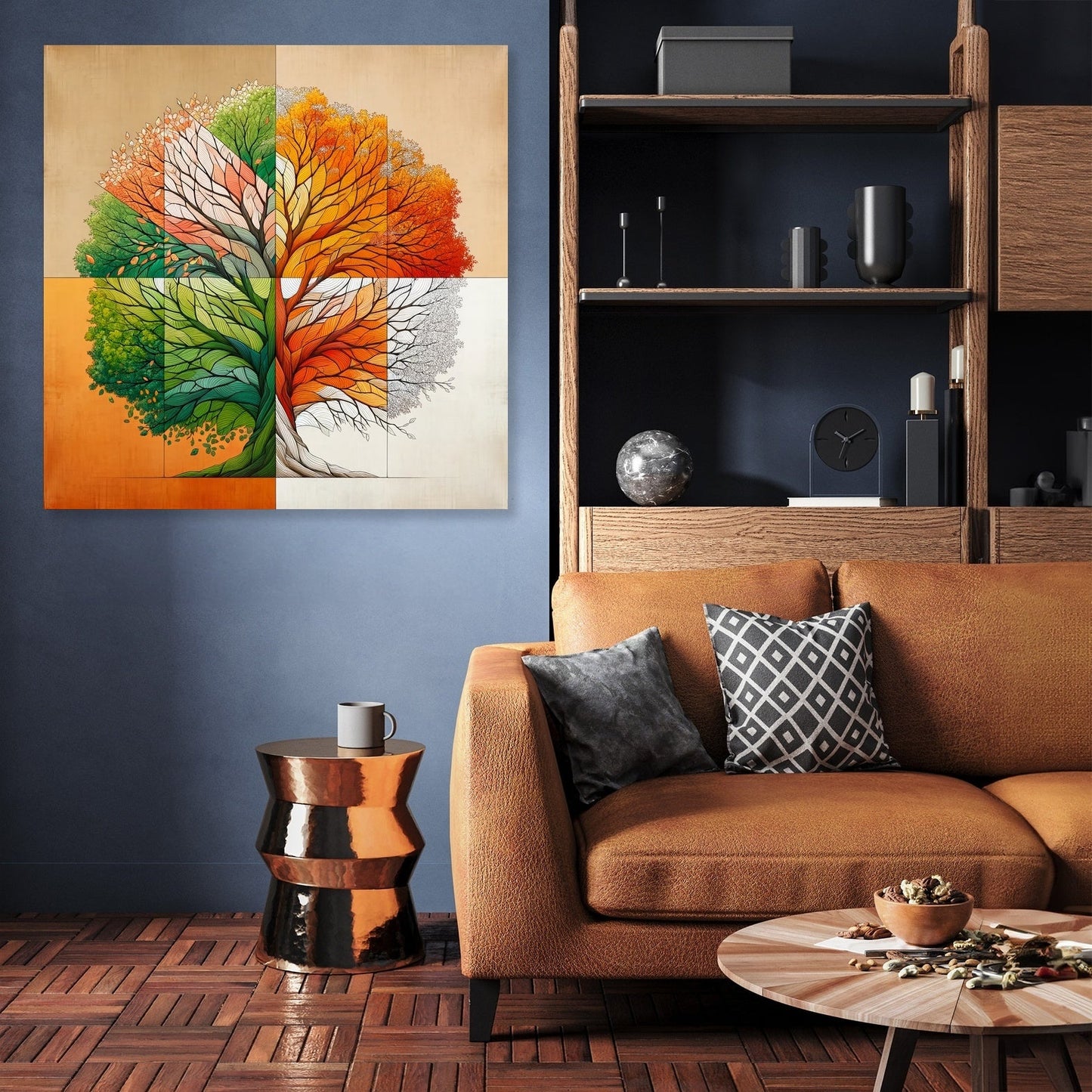 Seasonal Cycles Canvas