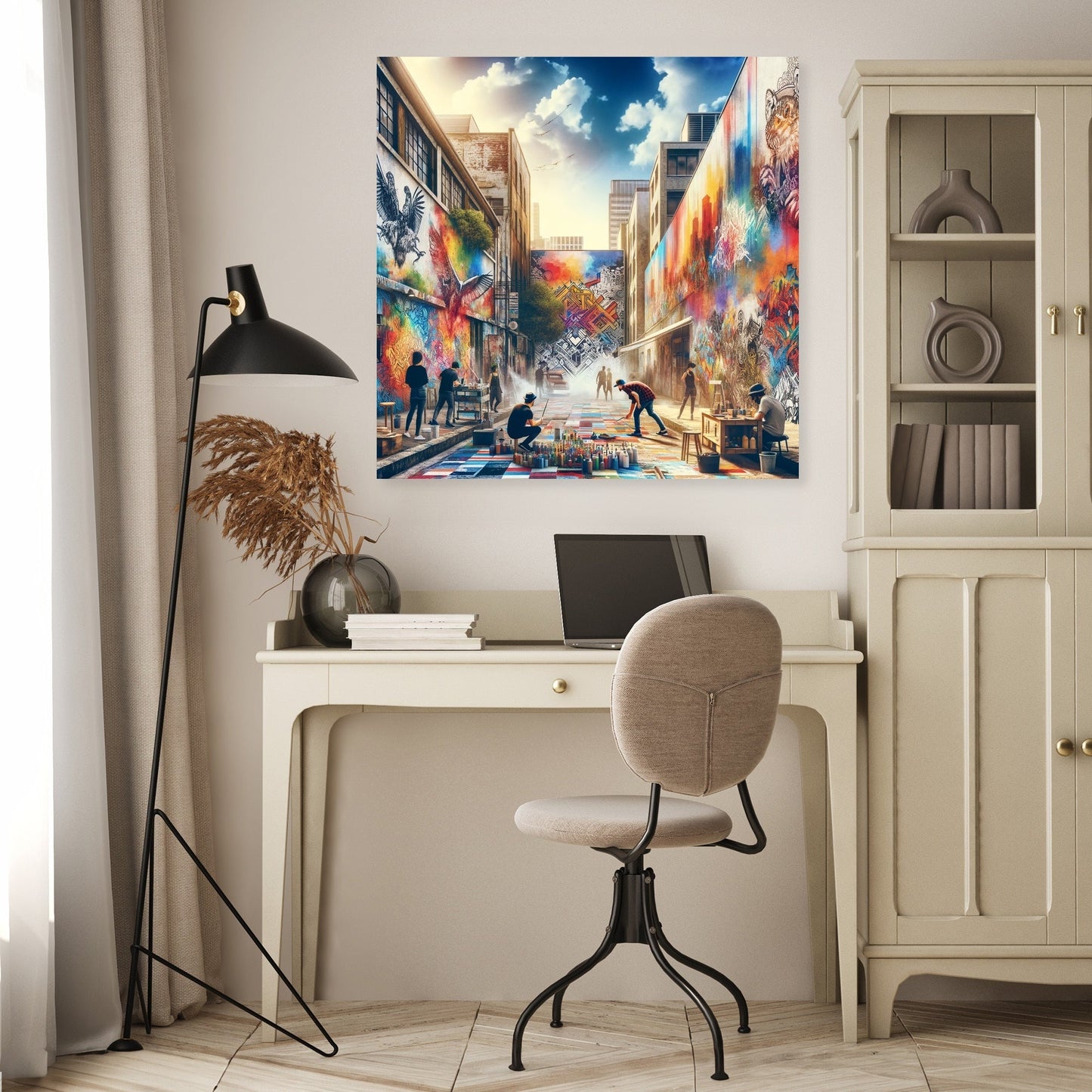Alley Art Summer Gallery Canvas