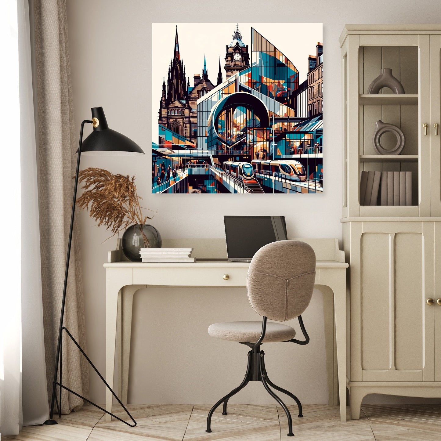Modern Art Hub Edinburgh Canvas