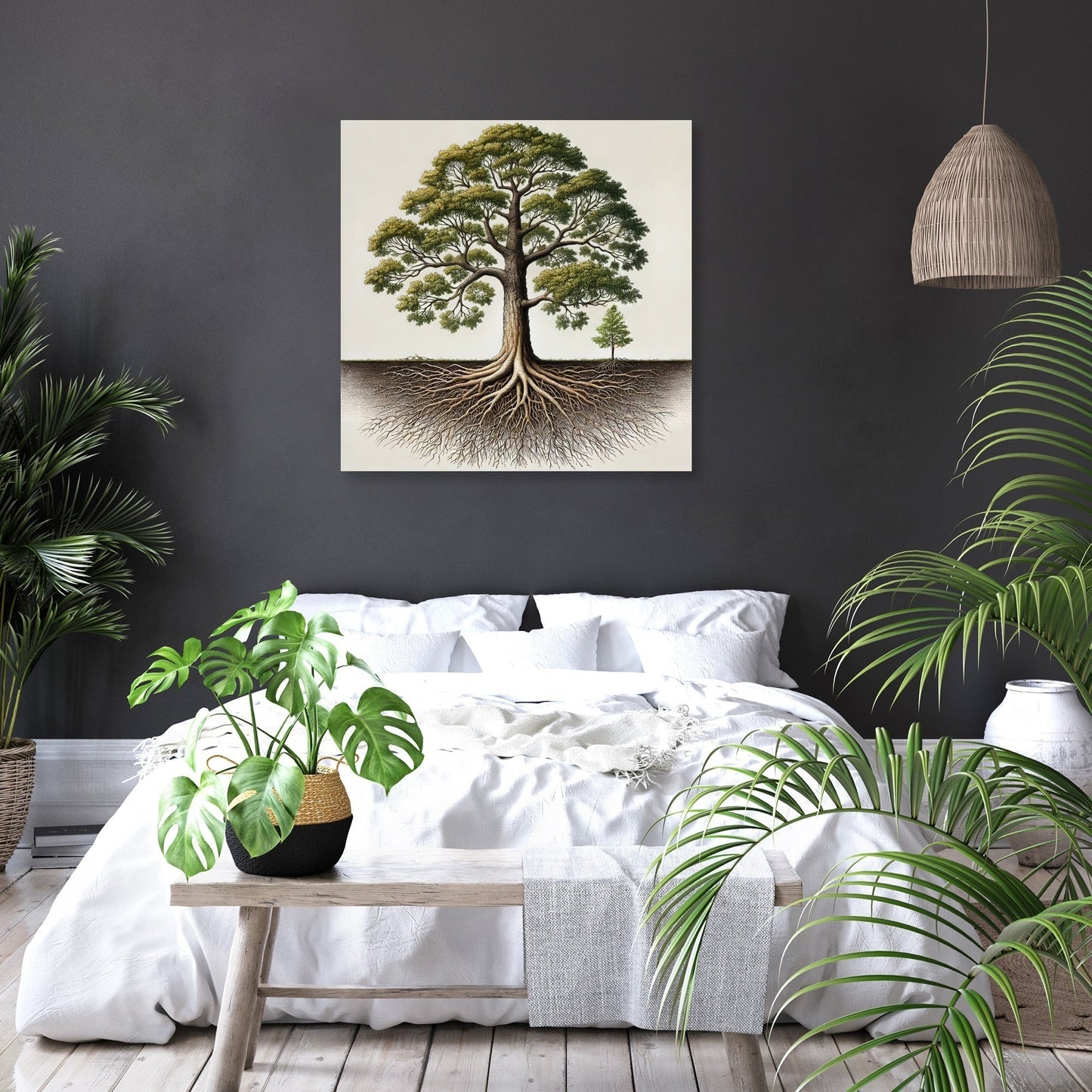 Elegant Tree Botanical Canvas