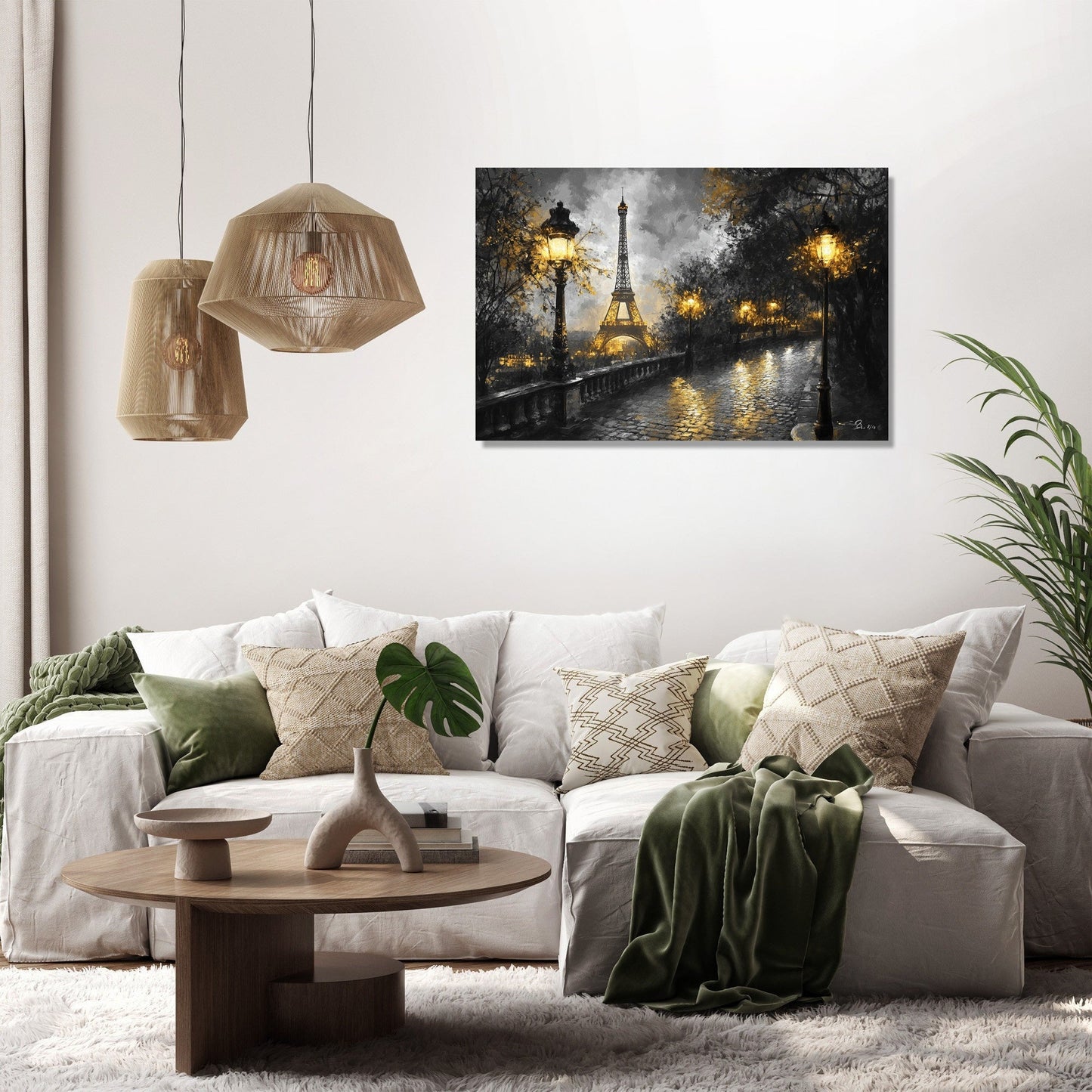 Parisian Elegance Canvas
