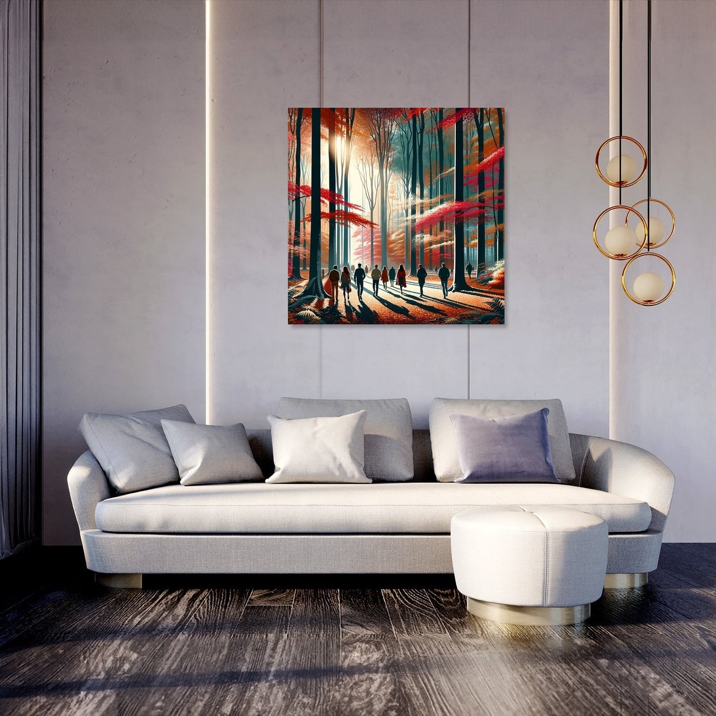 Autumnal Harmony Canvas