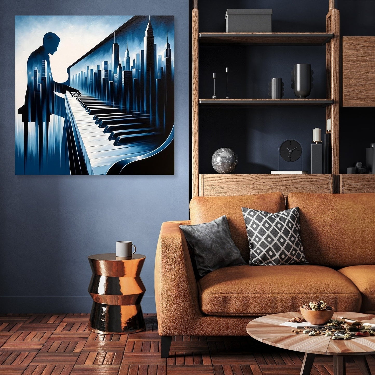 Urban Symphony Canvas