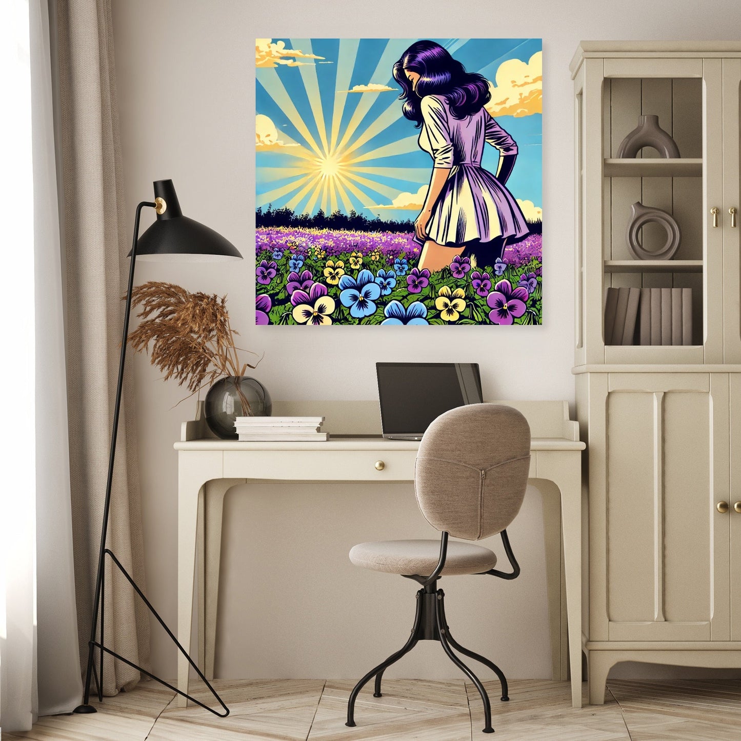 Sunlit Serenity Canvas