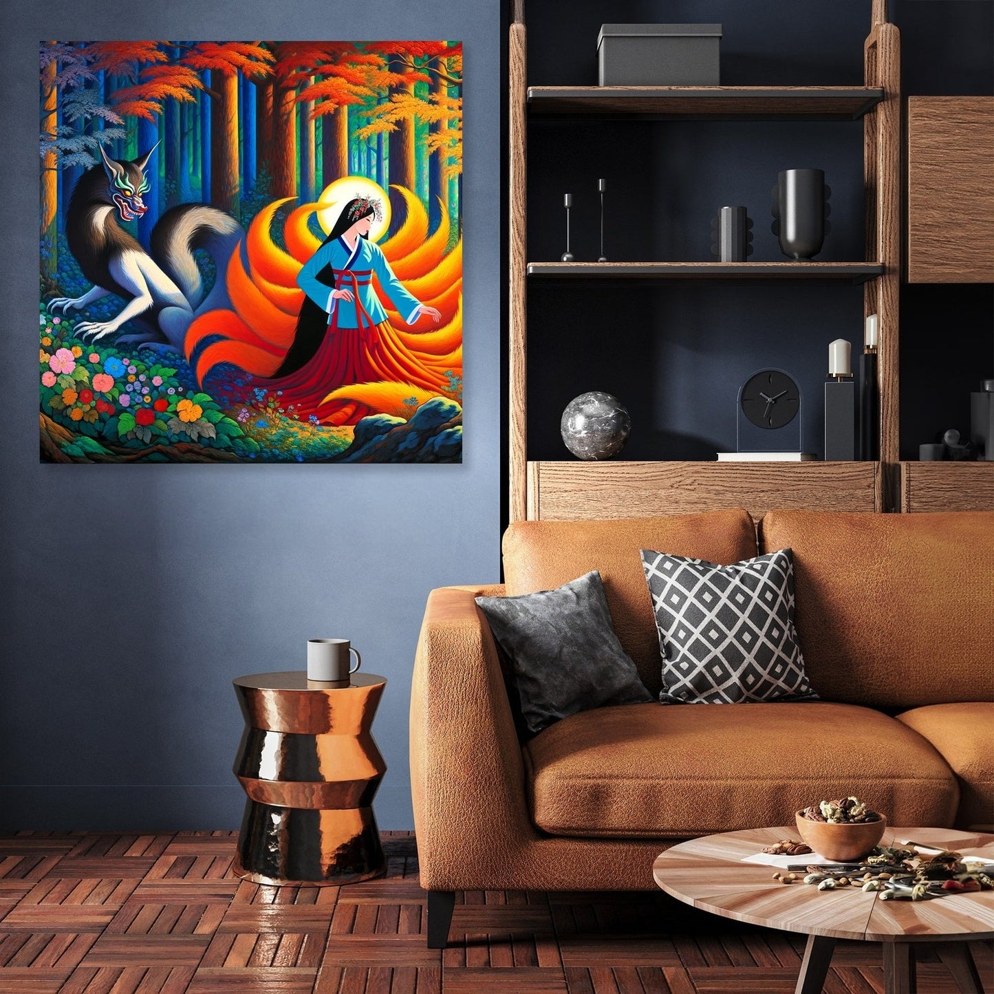 Mythical Transformation Gumiho Canvas