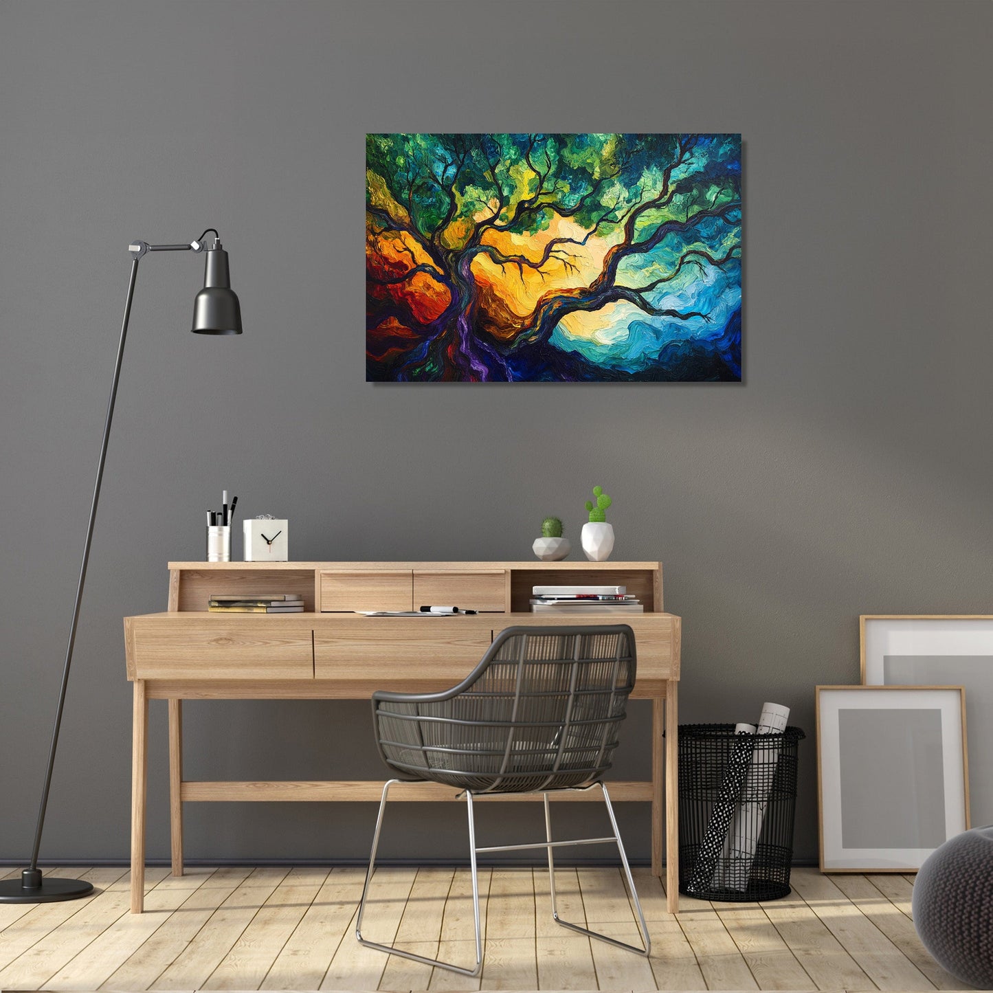 Pulsating Forest Canvas