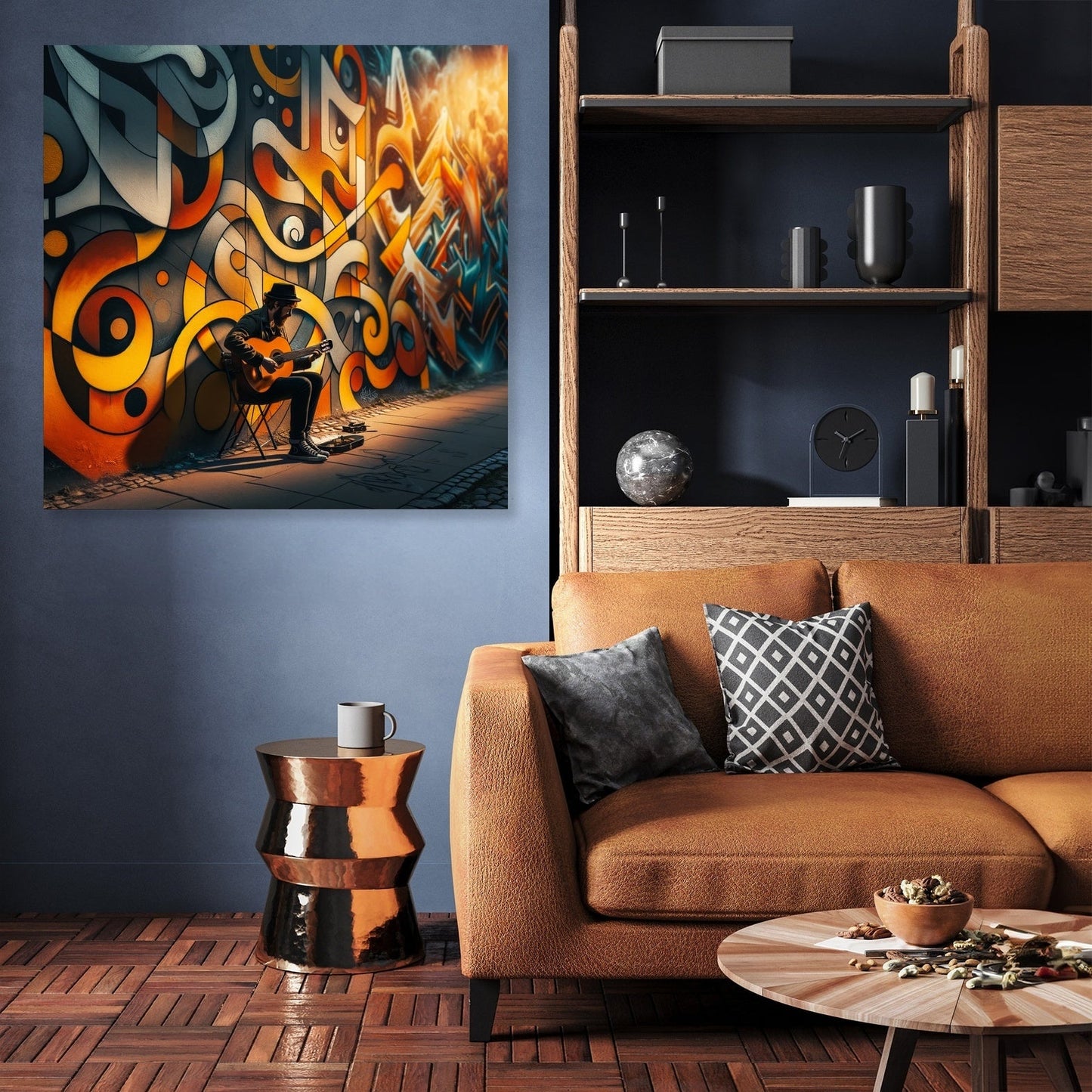 Melody of the Streets Canvas