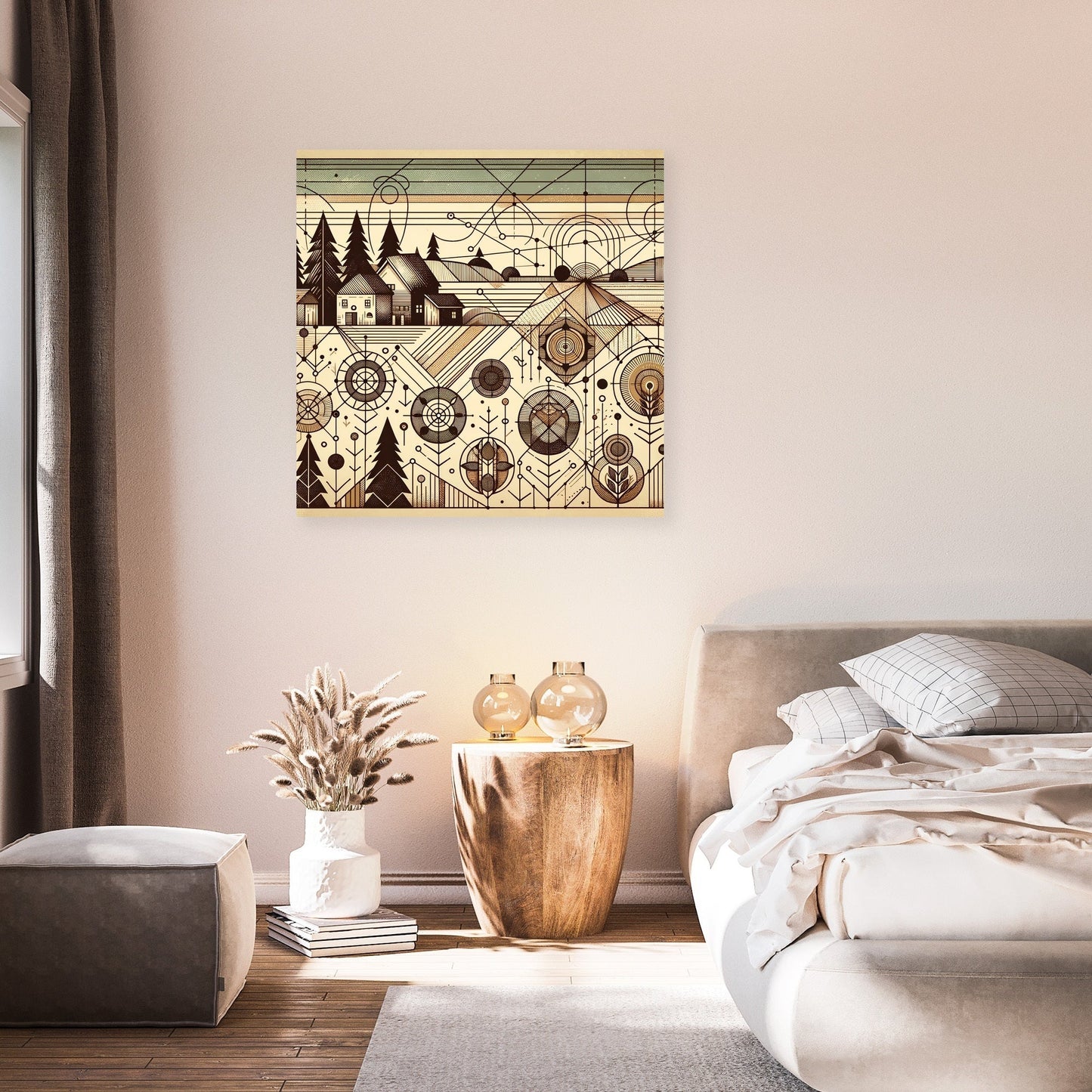 Timeless Countryside Canvas