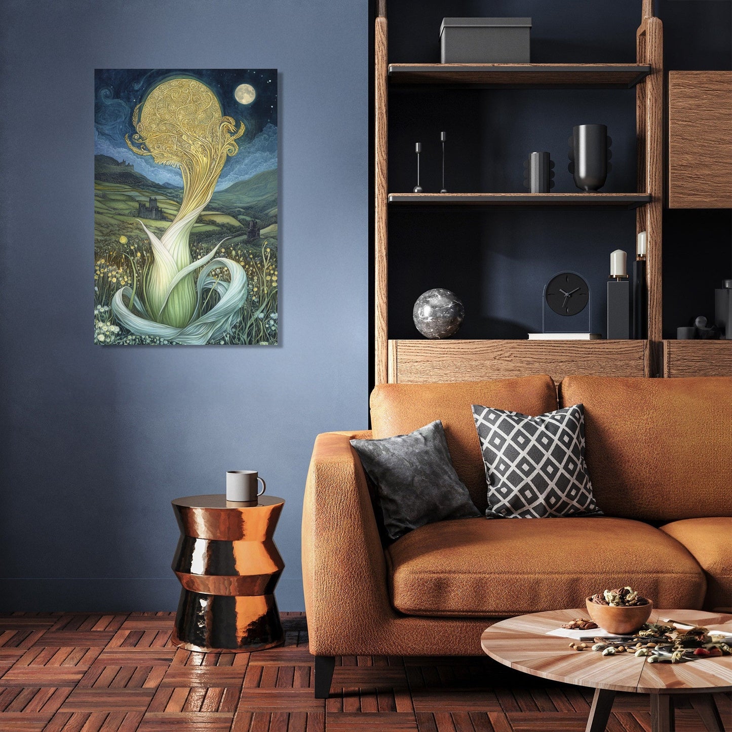 Mystical Leek Canvas