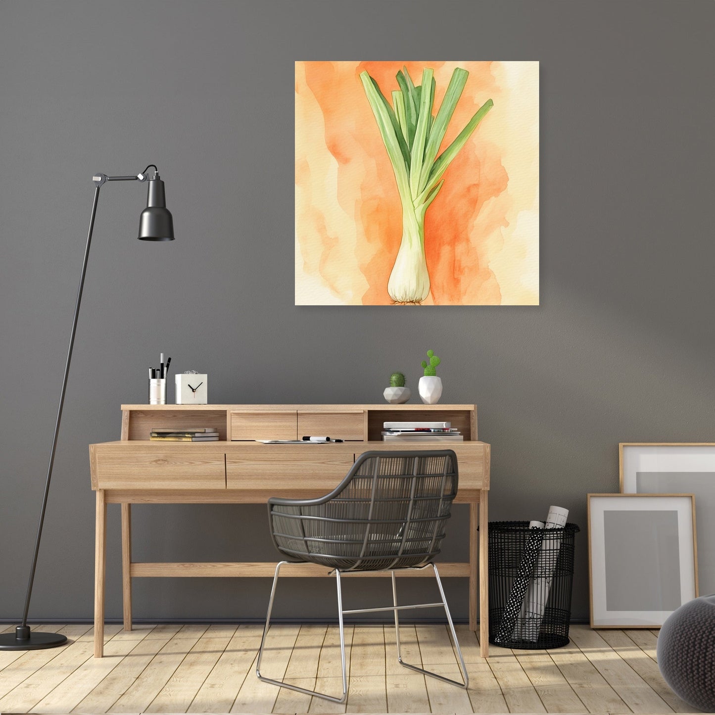 Leek Harmony Canvas