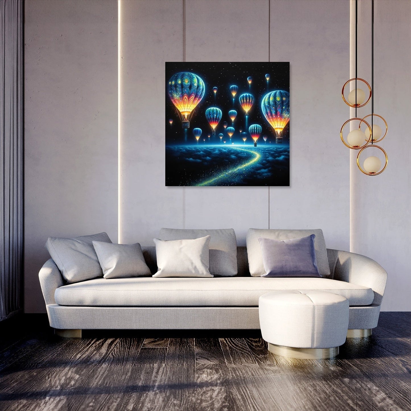 Midnight Enchantment Canvas