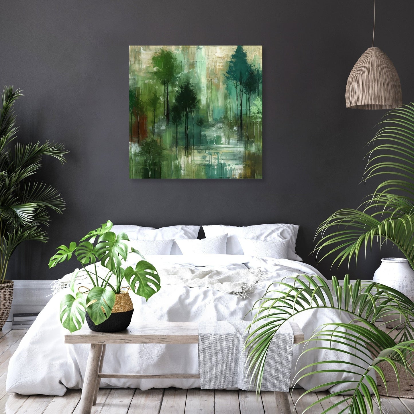 Verdant Mystery Canvas