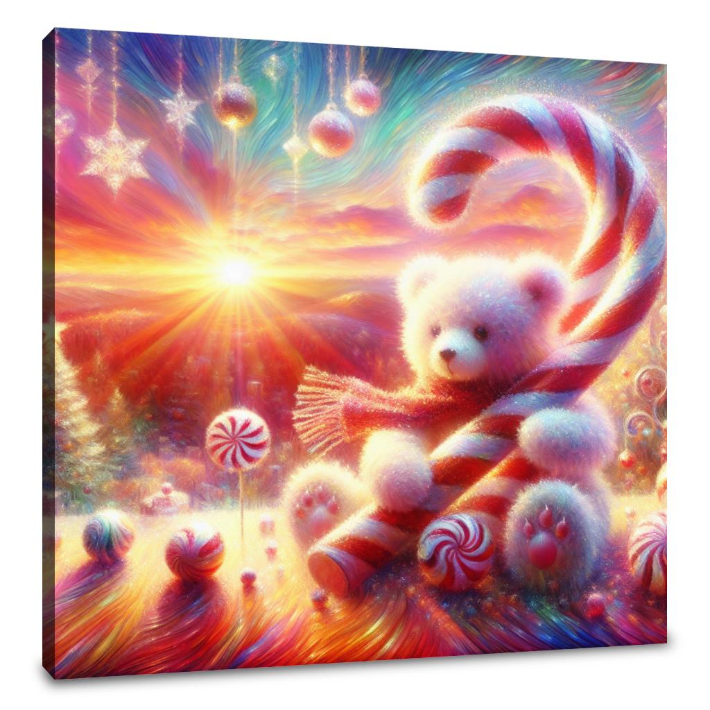 Sugary Sunrise Festivity Canvas