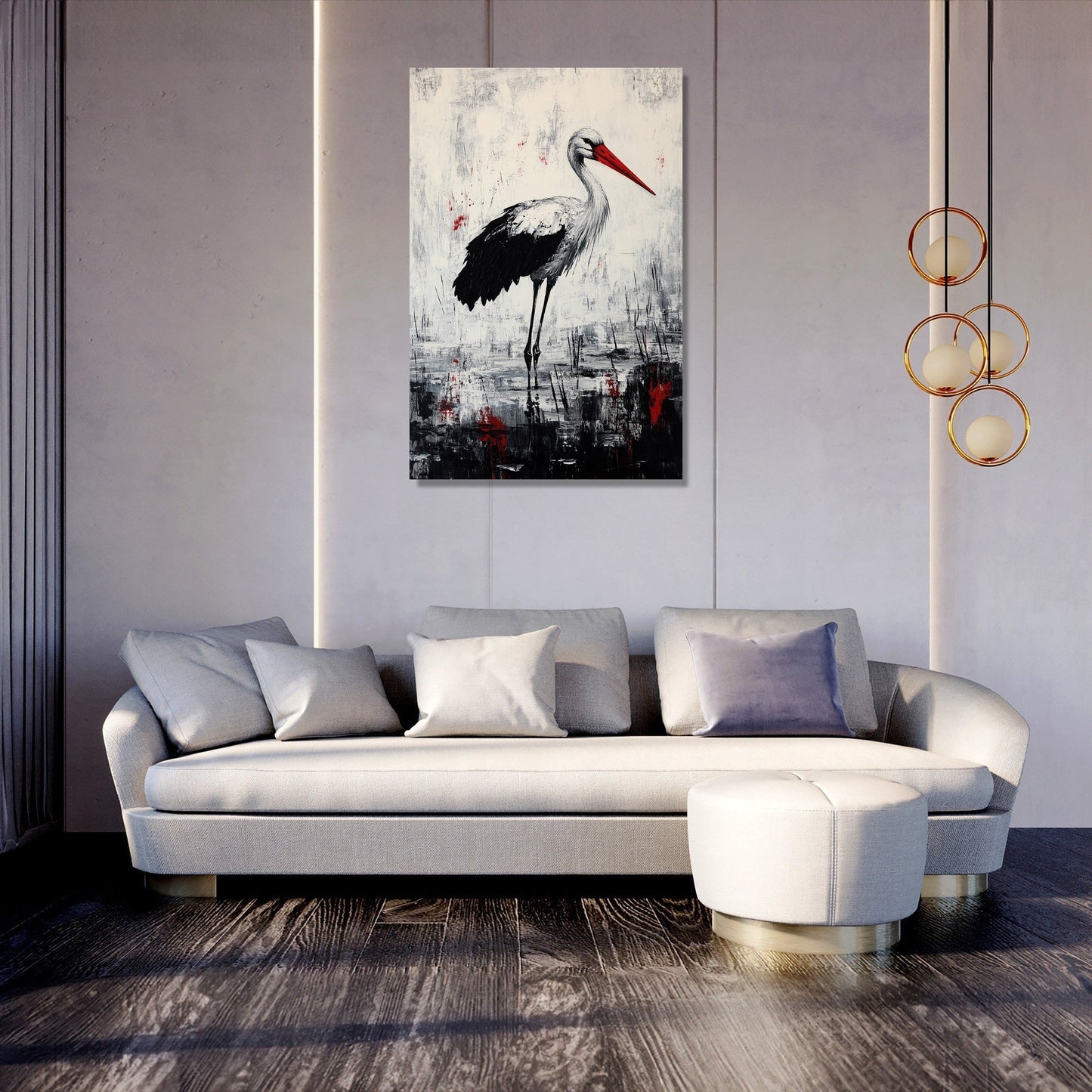 Stork's Reverie Canvas