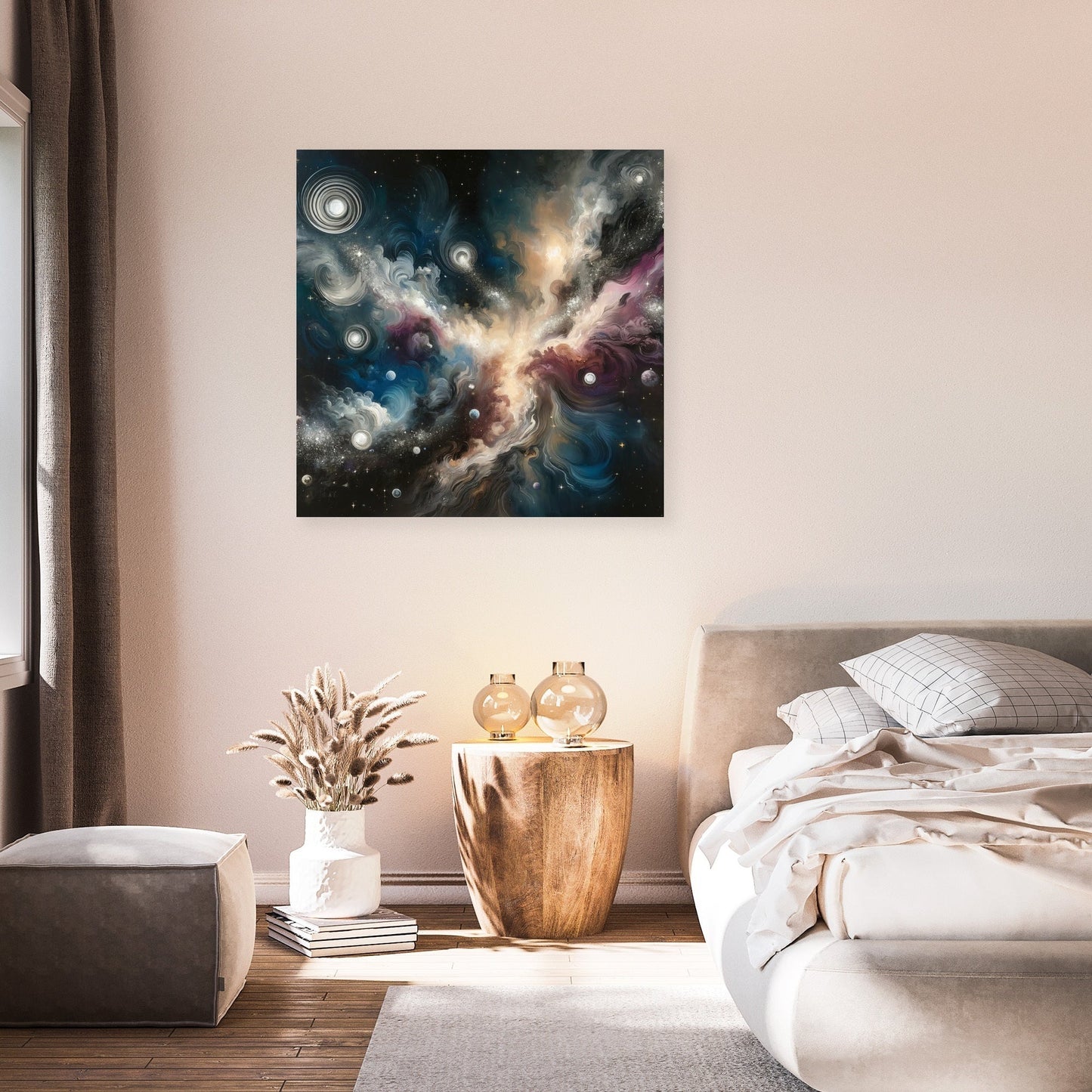 Galactic Whirl Canvas