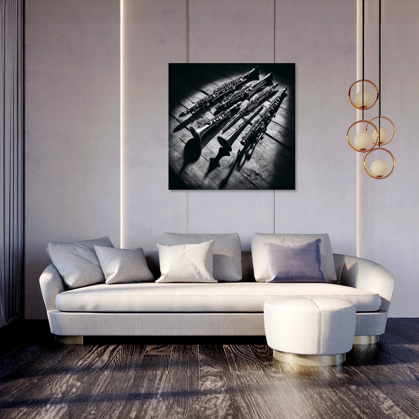 Whispers of Woodwind Canvas