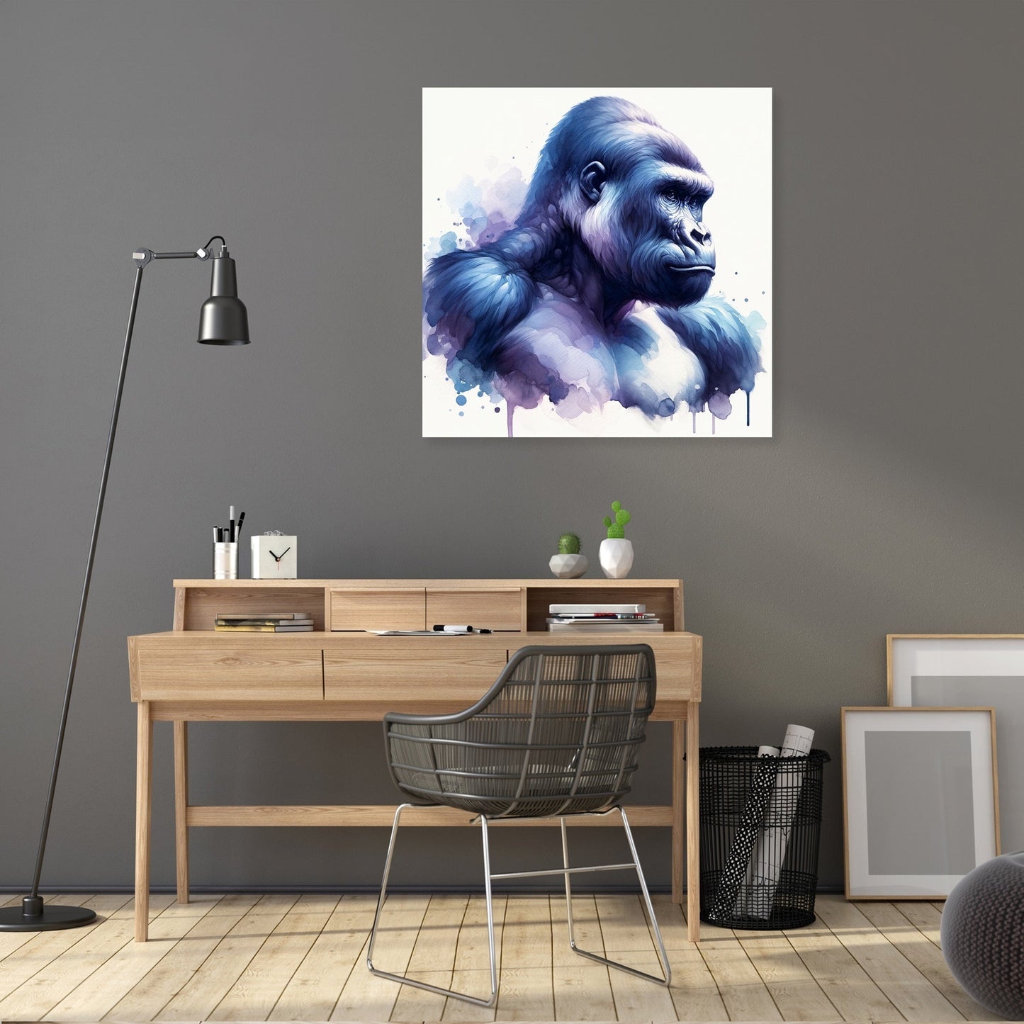 Noble Gorilla Canvas