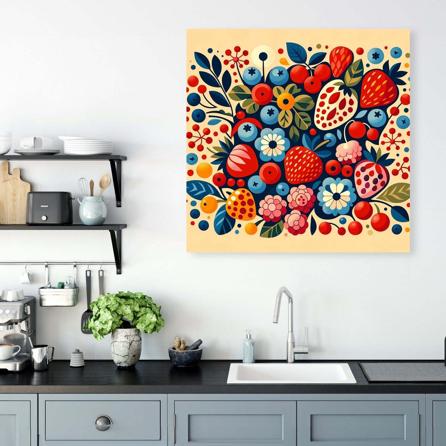 Berry Medley Canvas