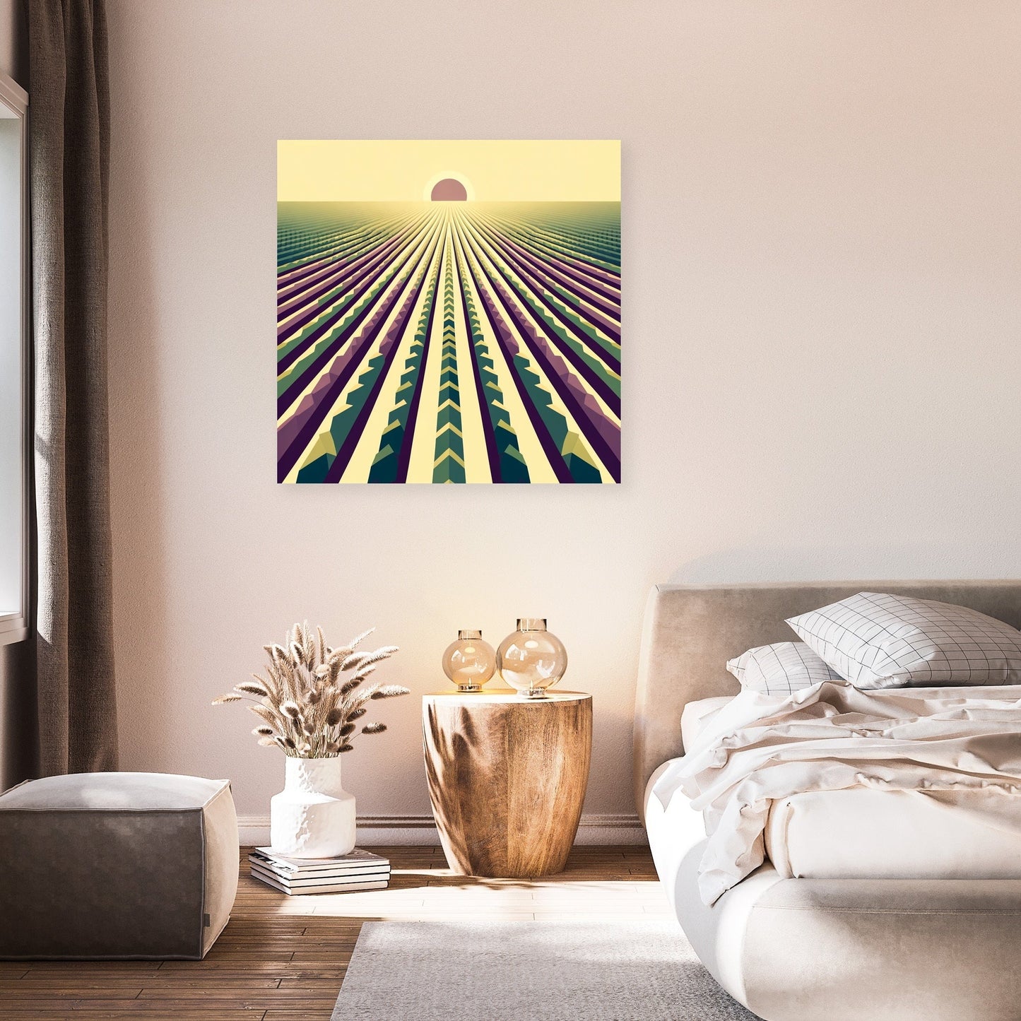 Harvest Geometry Canvas